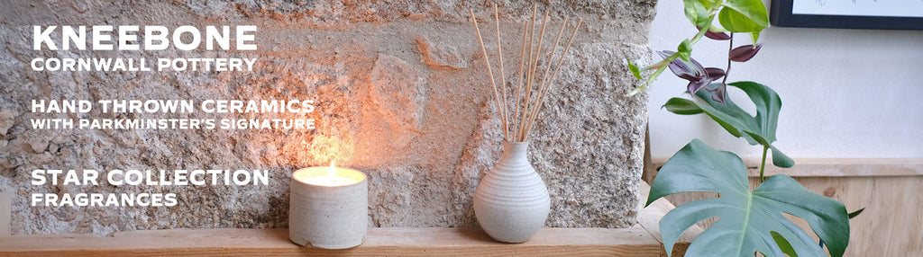 Parkminster Kiln Collection: Unique handcrafted ceramic soy wax candles and plant based reed diffusers from Sussex & Cornwall. Embrace artisanal charm with earthy aesthetics, each piece telling its own story.