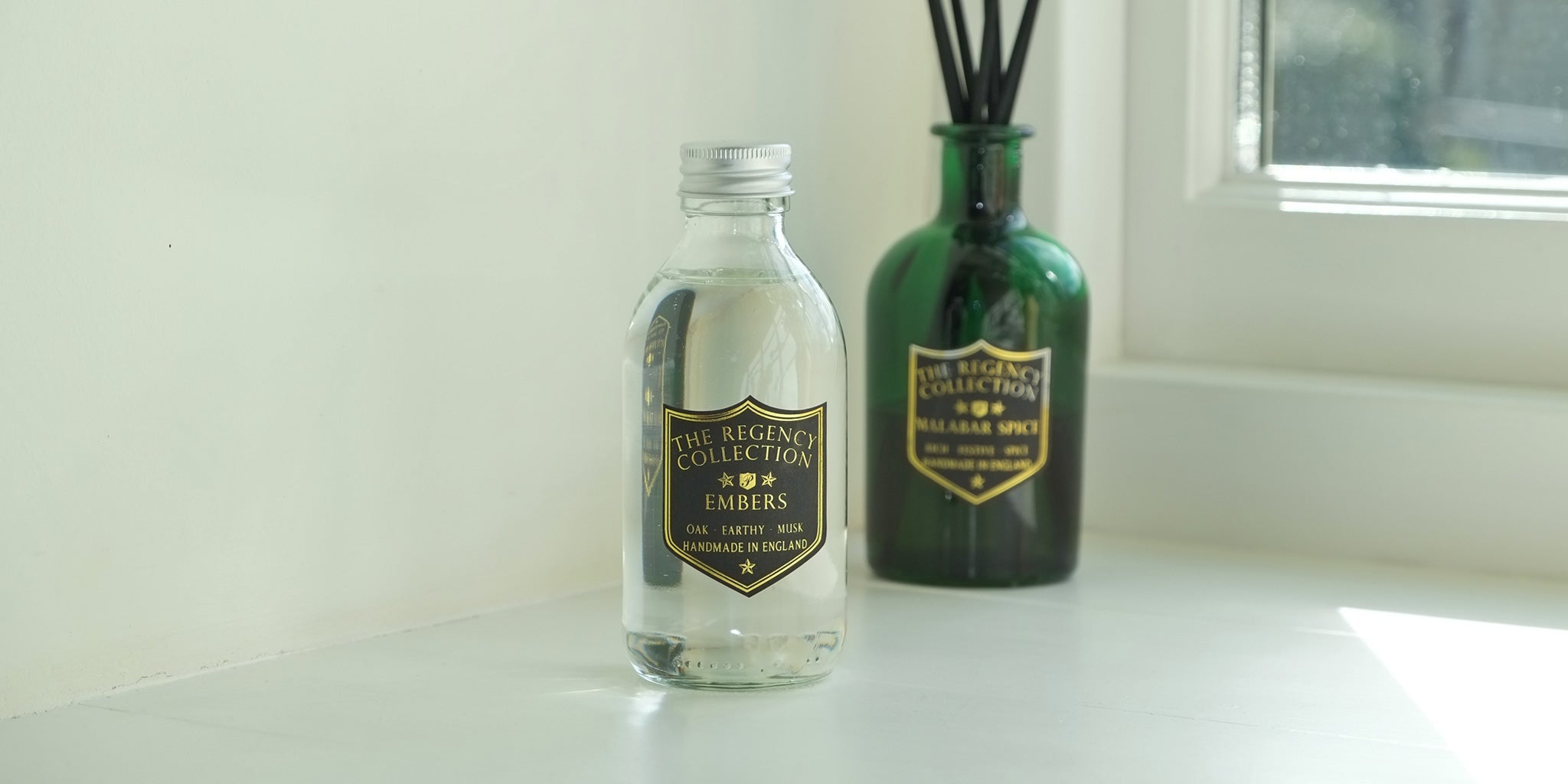 Reed Diffuser Refills 200ml plus 10 Replacement Reeds - Parkminster Home Fragrance Company - Made in England - Made by Hand - Made by Us