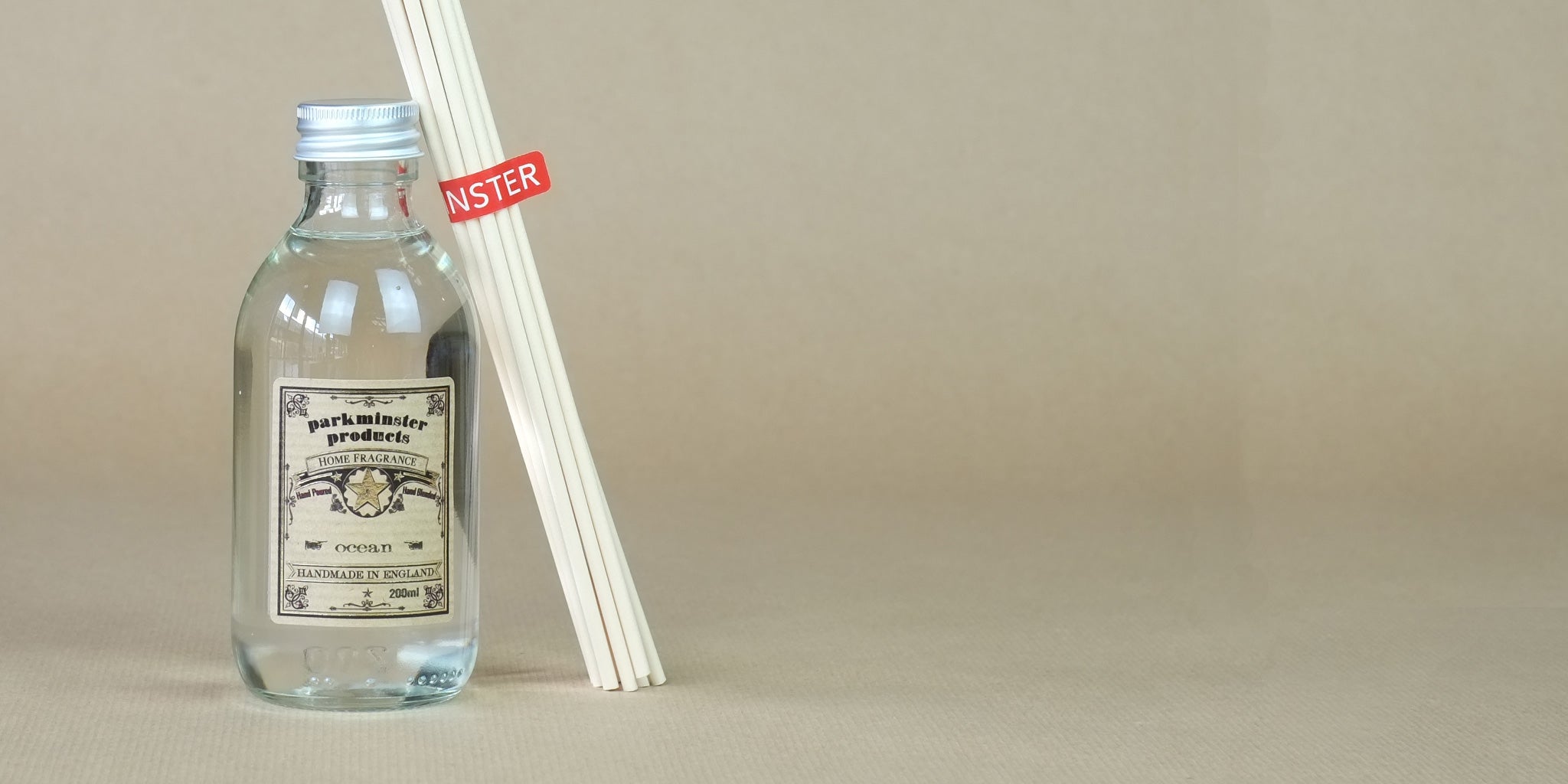 Reed Diffuser Refills + 10 Replacement Reeds availabel from Parkminster Home Fragrance Company in all our Beautiful Fragrances