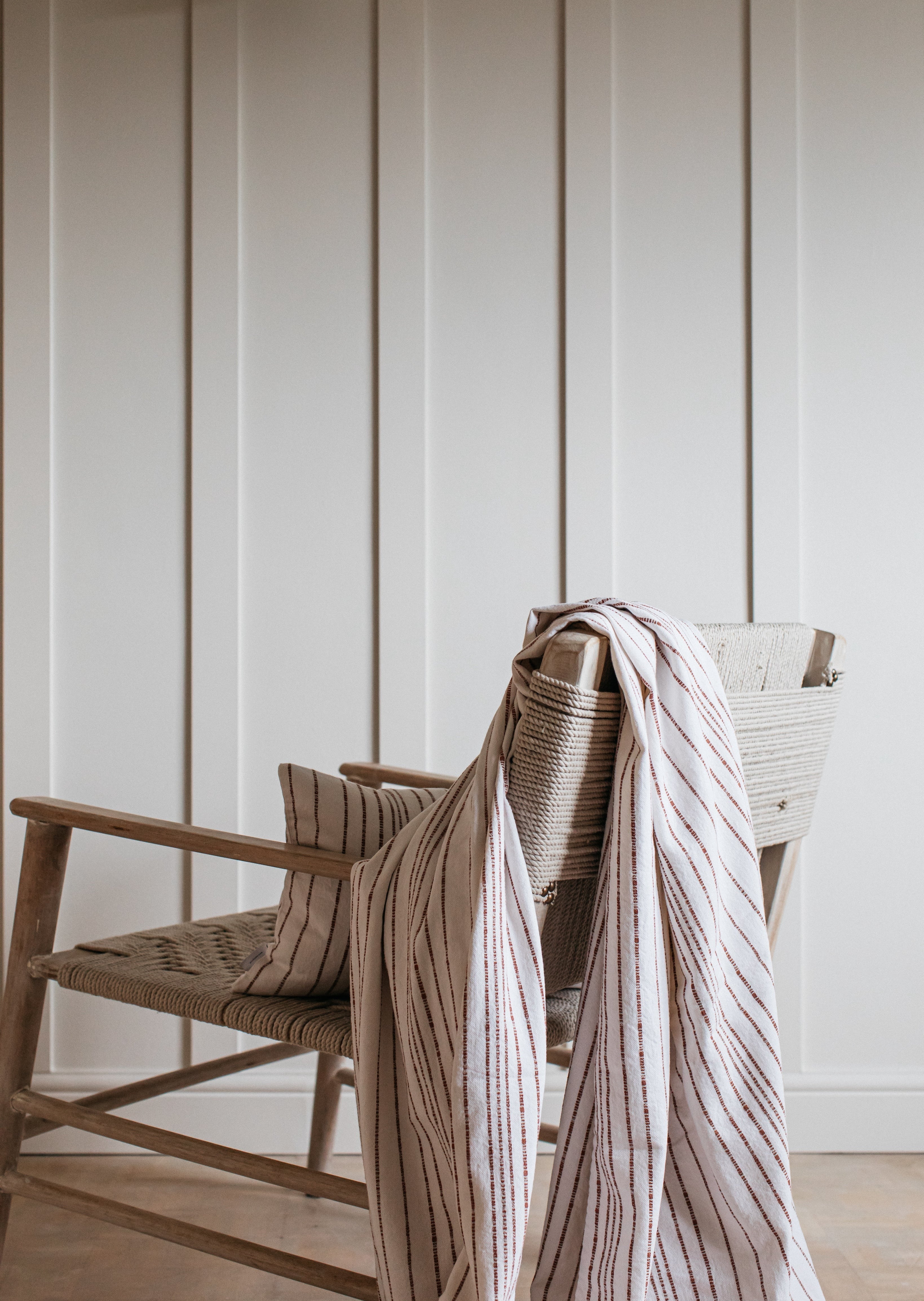 Indian Cotton Velvet Cushion - Parrot home decor piece curated by Parkminster Living