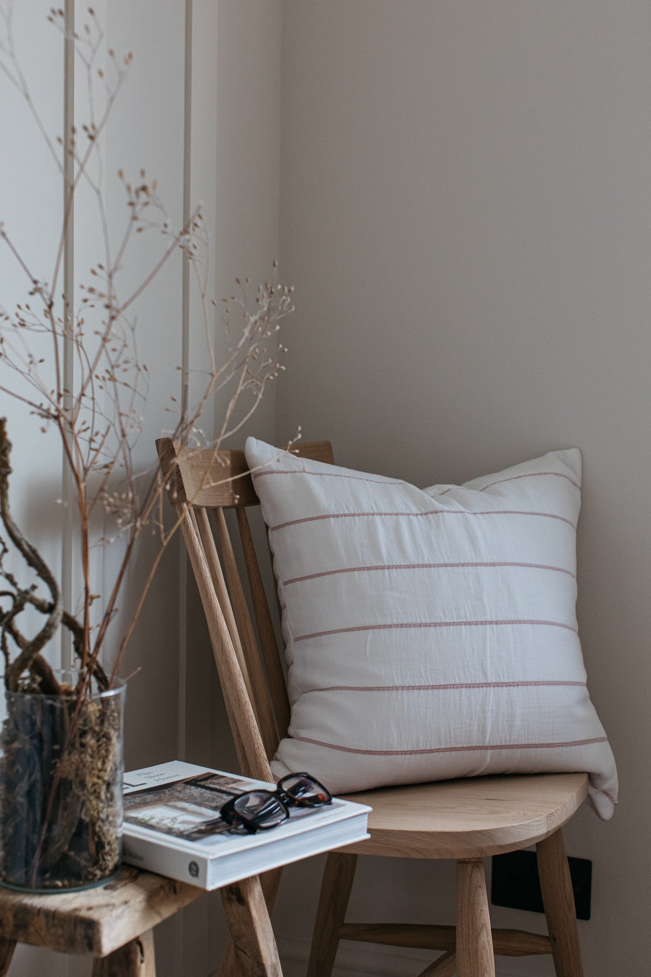 The Provence Stripe Tablecloth - Natural Wide Stripe home decor piece curated by Parkminster Living