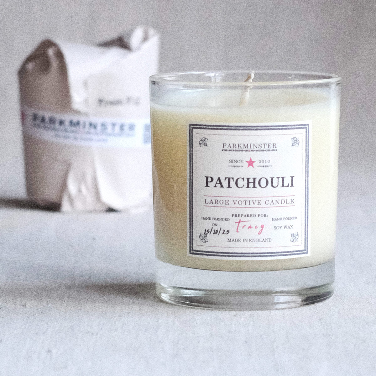 Quick Buy – Large Votive Candle - CLEAR GLASS