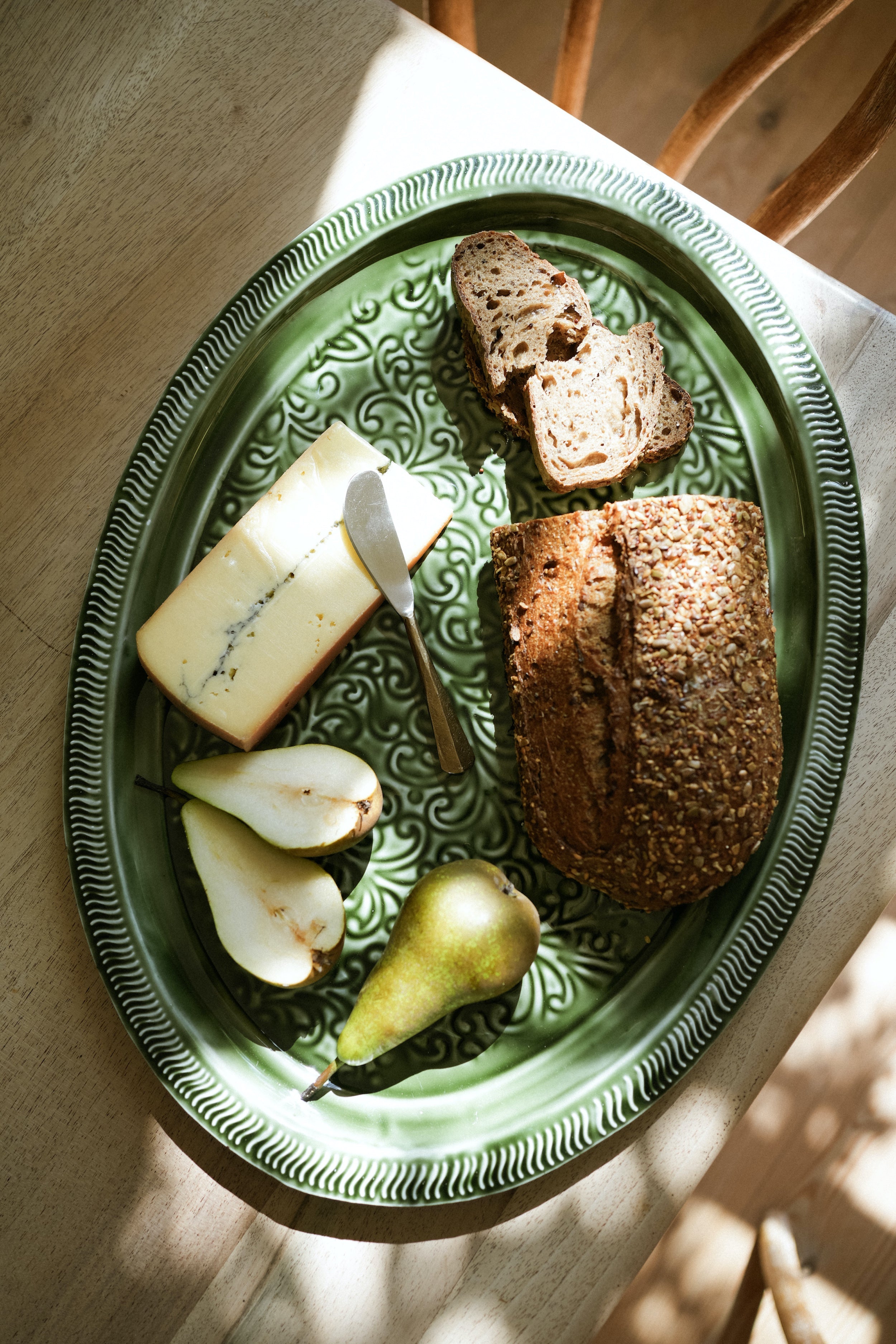 The Porto Snack Plate - Blue home decor piece curated by Parkminster Living