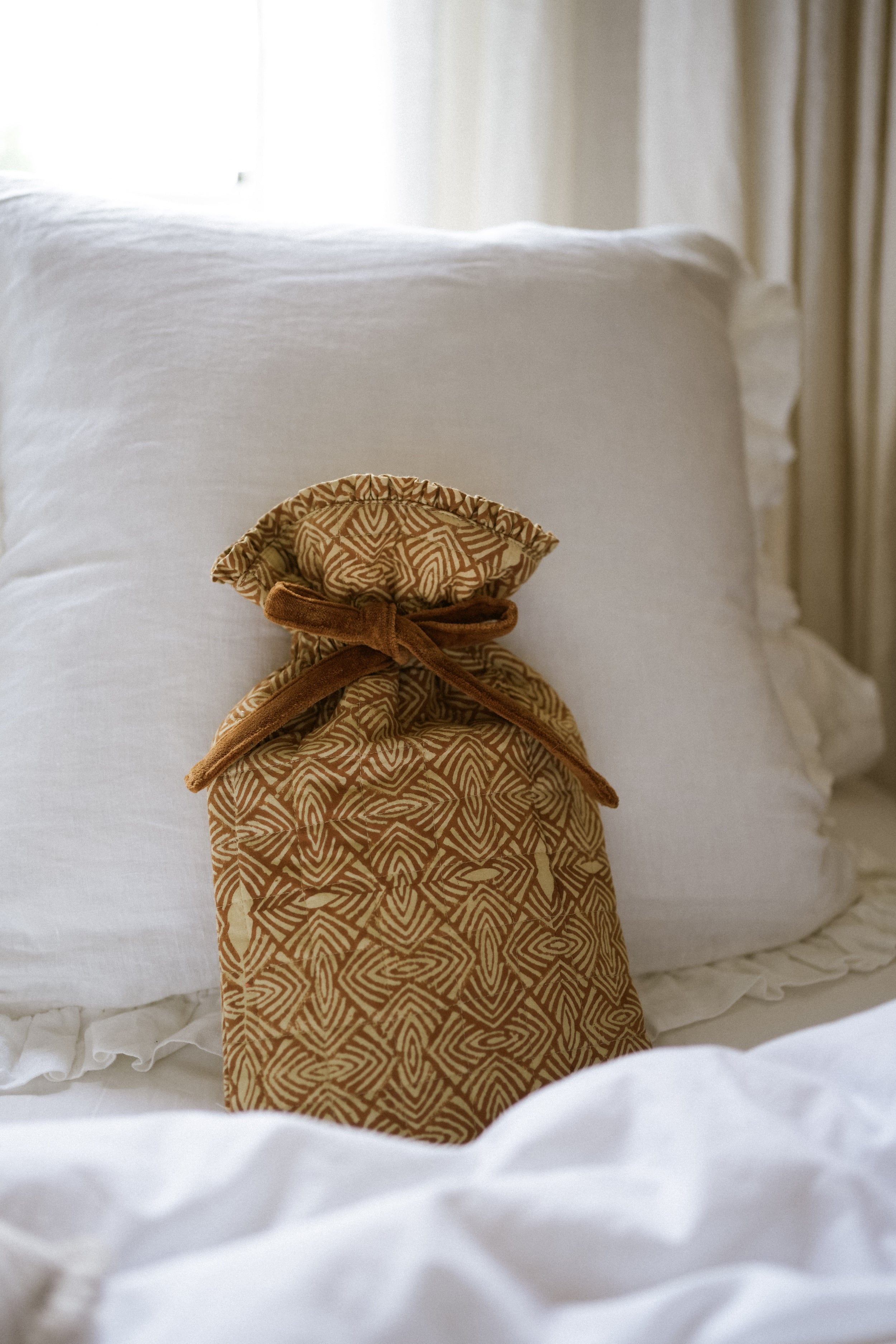 Hemstitch Table Runner - White home decor piece curated by Parkminster Living