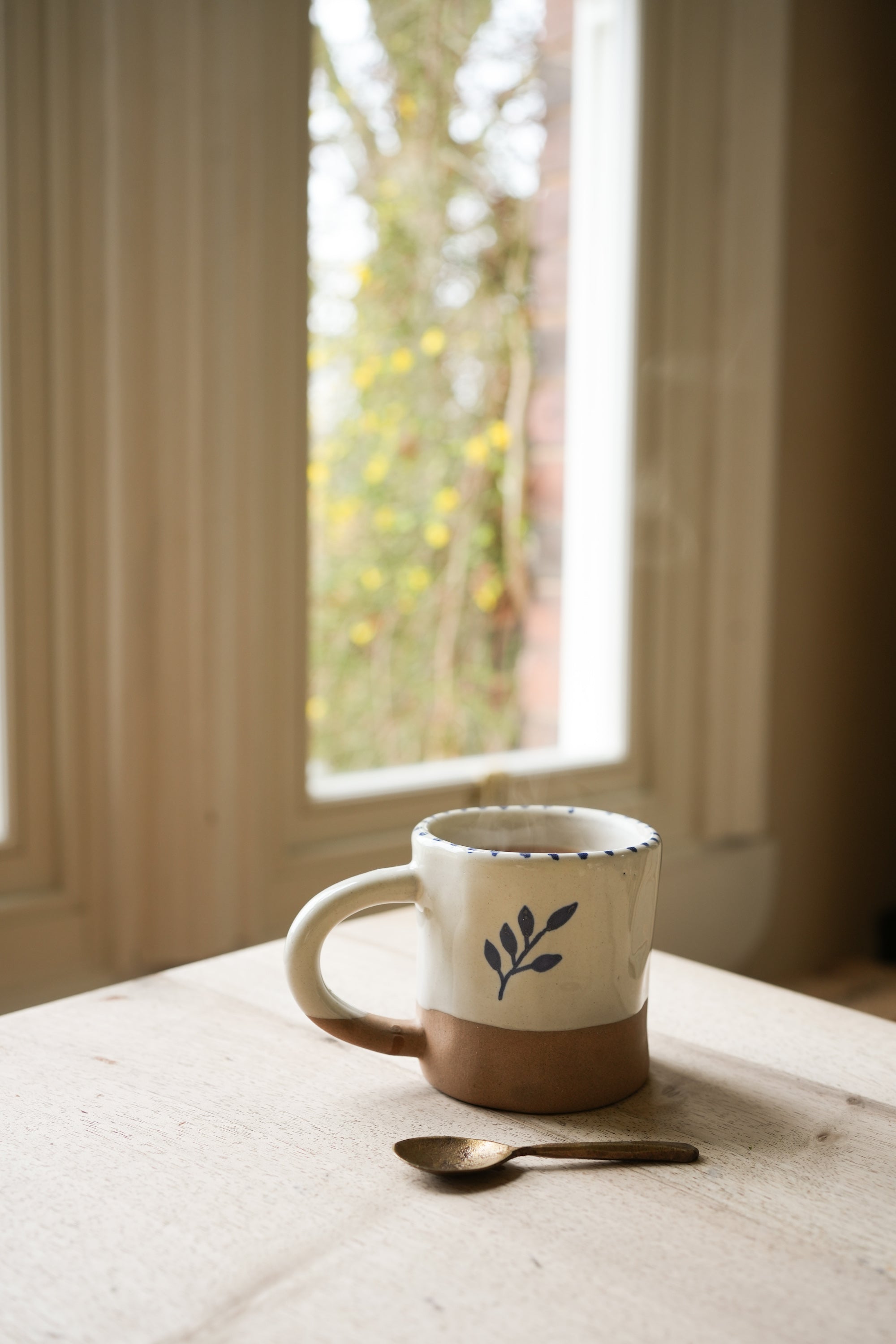 Hand Painted Botanic Mug - Ink curated home decor piece by Parkminster Living