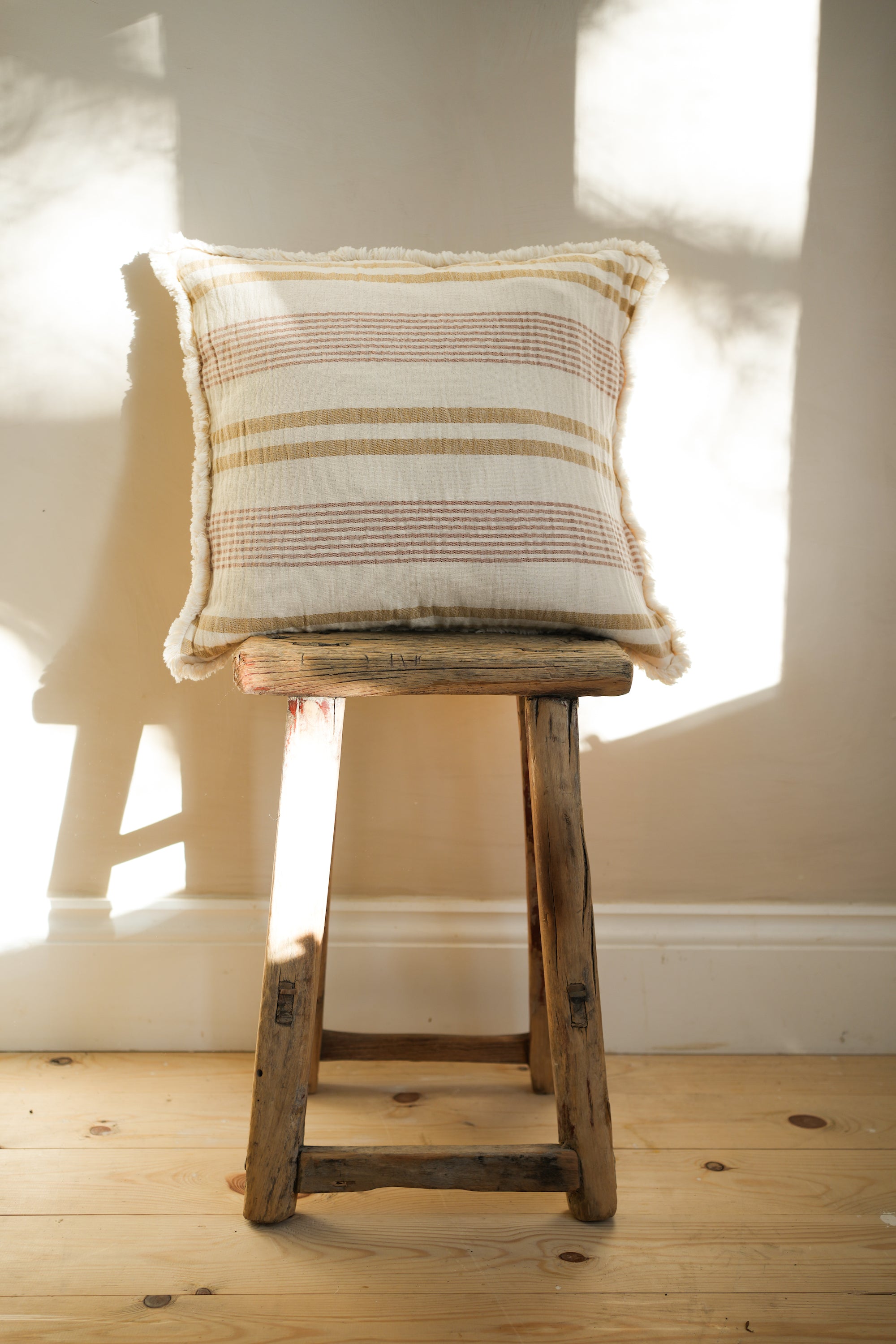 The Southwold Stripe Cushion 45x45cm curated home decor piece by Parkminster Living