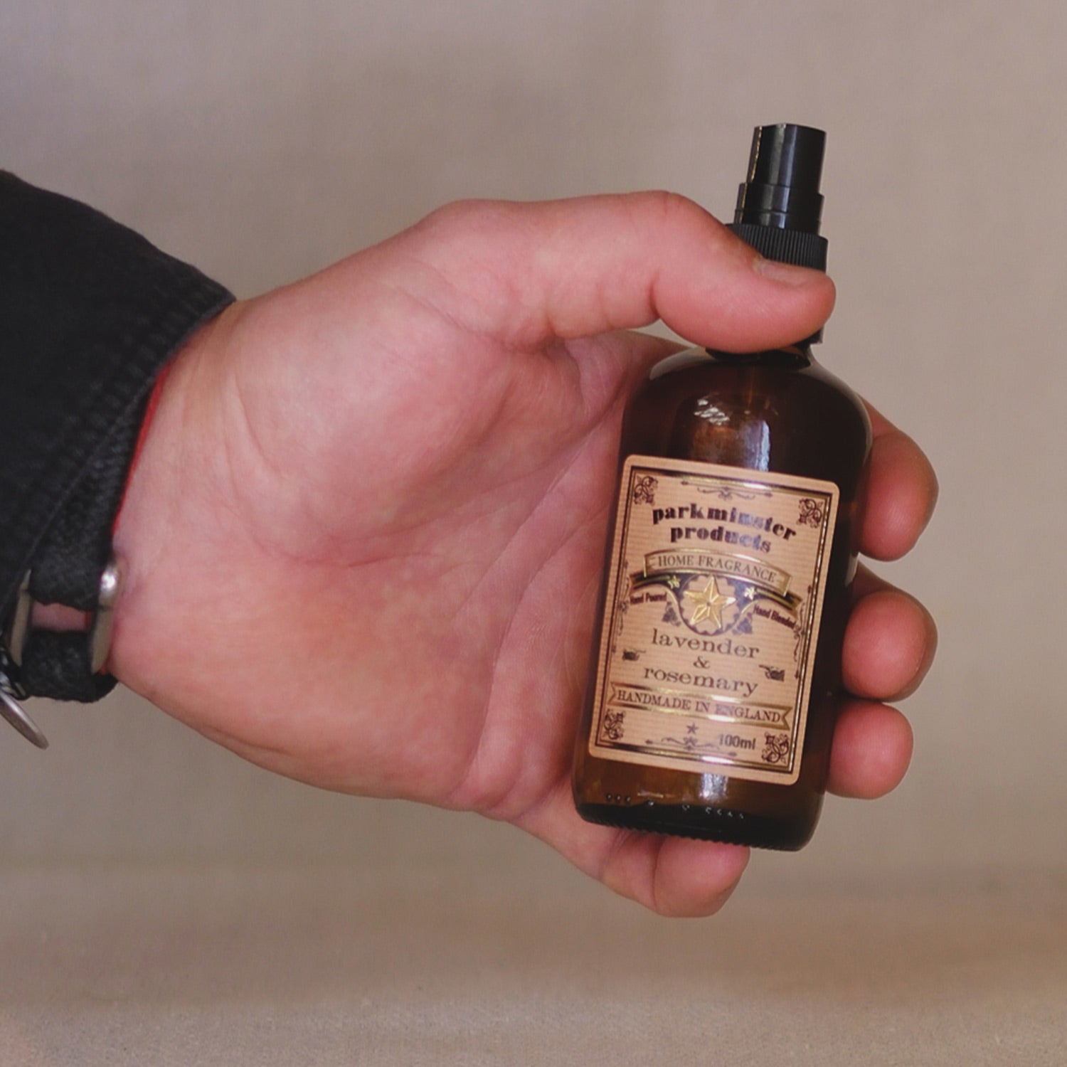 Parkminster Natural Lavender & Rosemary Room Mist – 100ml calming home room spray