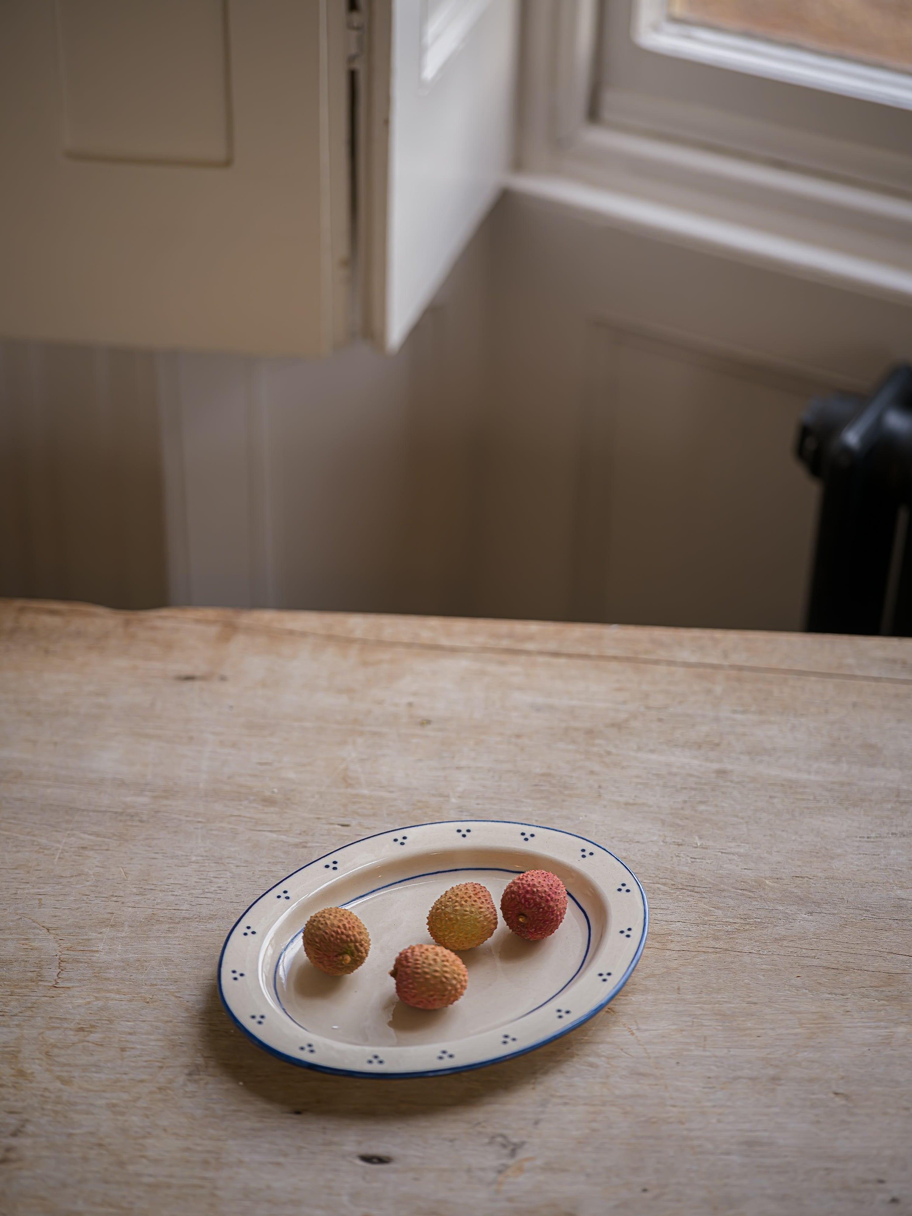 The Breakfast Collection Small Oval Platter - Blue curated home decor piece by Parkminster Living