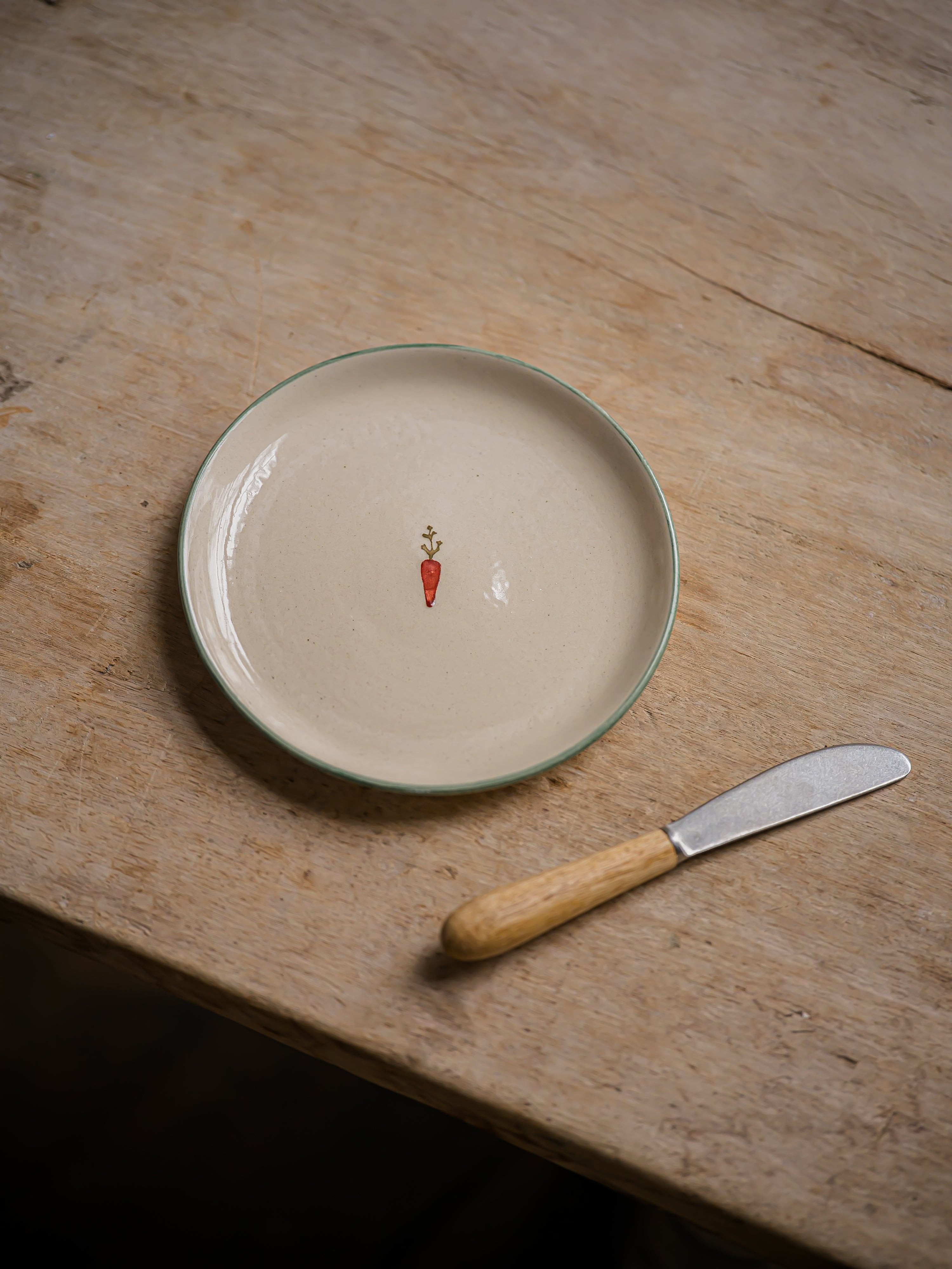 The Kitchen Garden - Carrot Snack Plate curated home decor piece by Parkminster Living