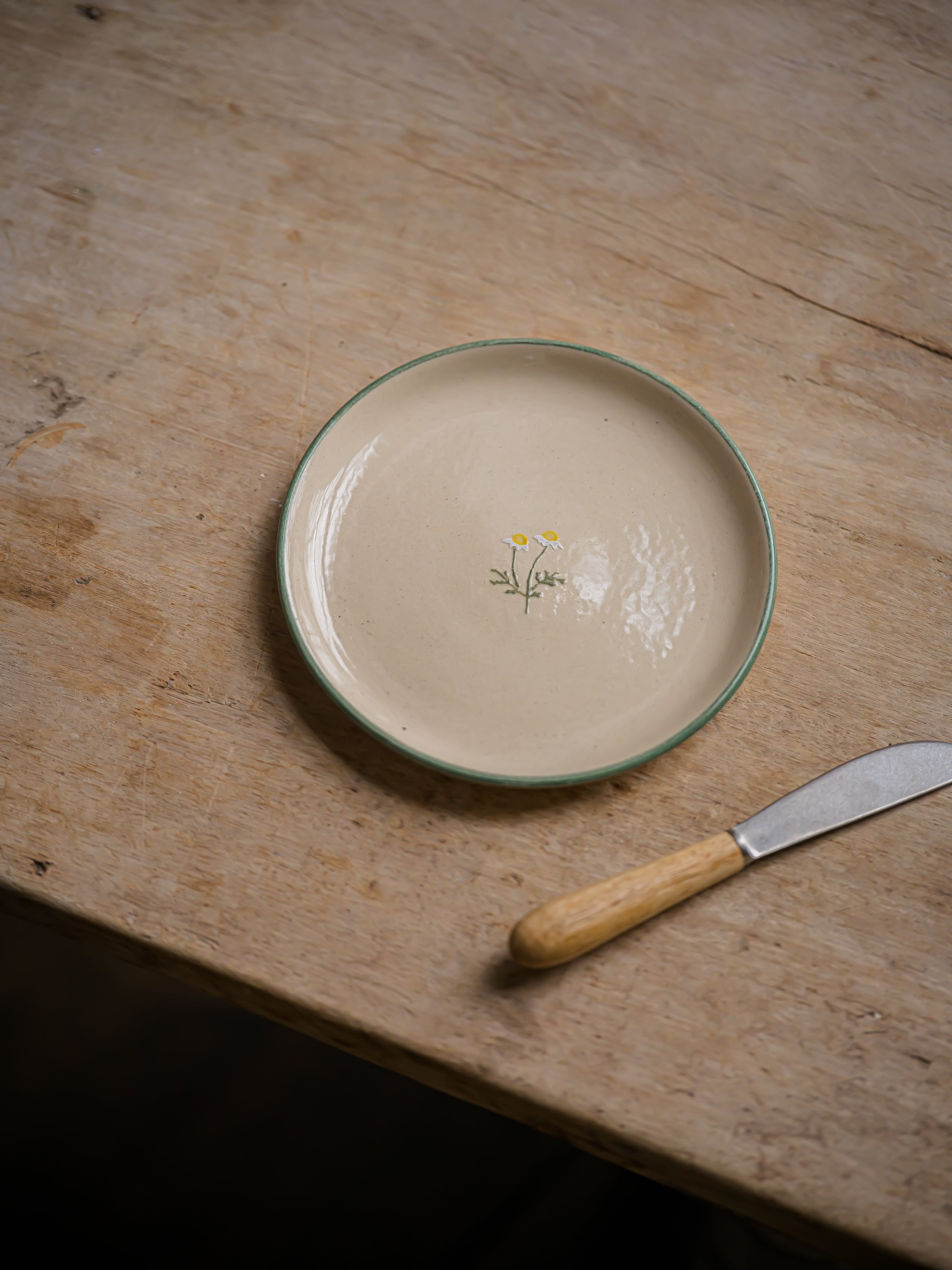 The Kitchen Garden - Chamomile Snack Plate curated home decor piece by Parkminster Living