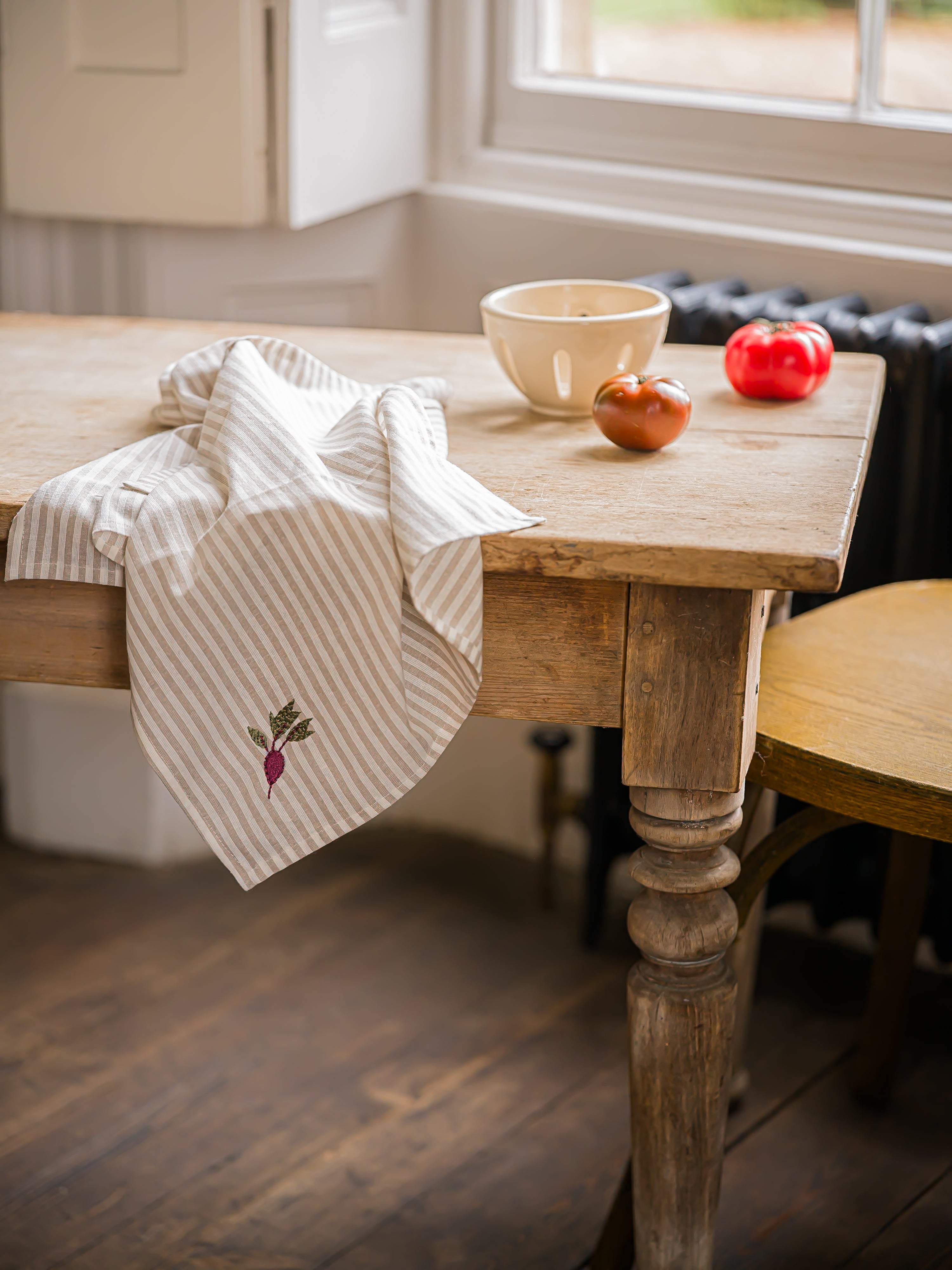 The Kitchen Garden Beetroot Tea Towel curated home decor piece by Parkminster Living