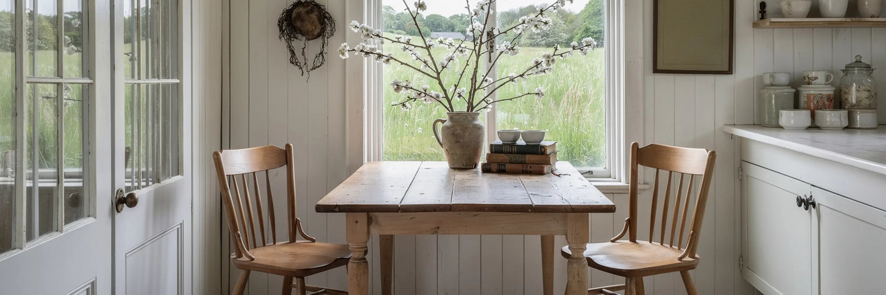 Create a welcoming and stylish kitchen and dining space, featuring elegant accessories from the Parkminster Living collection, perfect for adding charm and sophistication to your meals.