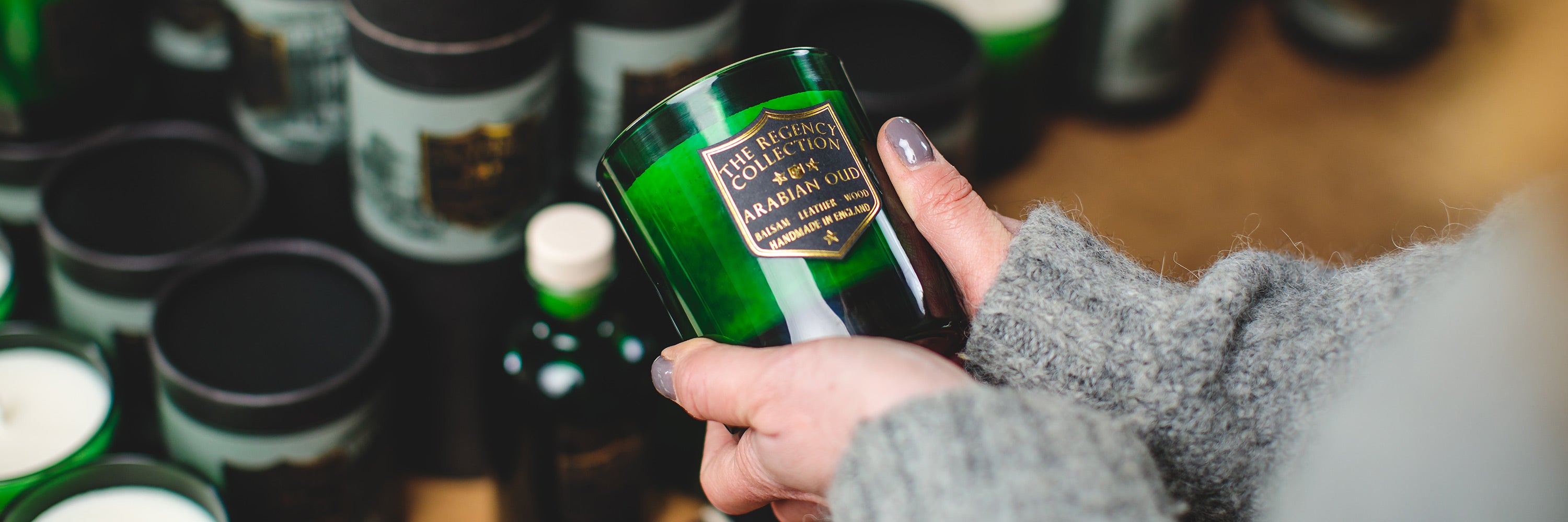 the Regency Collection by Parkminster Home Fragrance Company | Luxury Scented Soy Wax Candles | Made by Hand in Cornwall