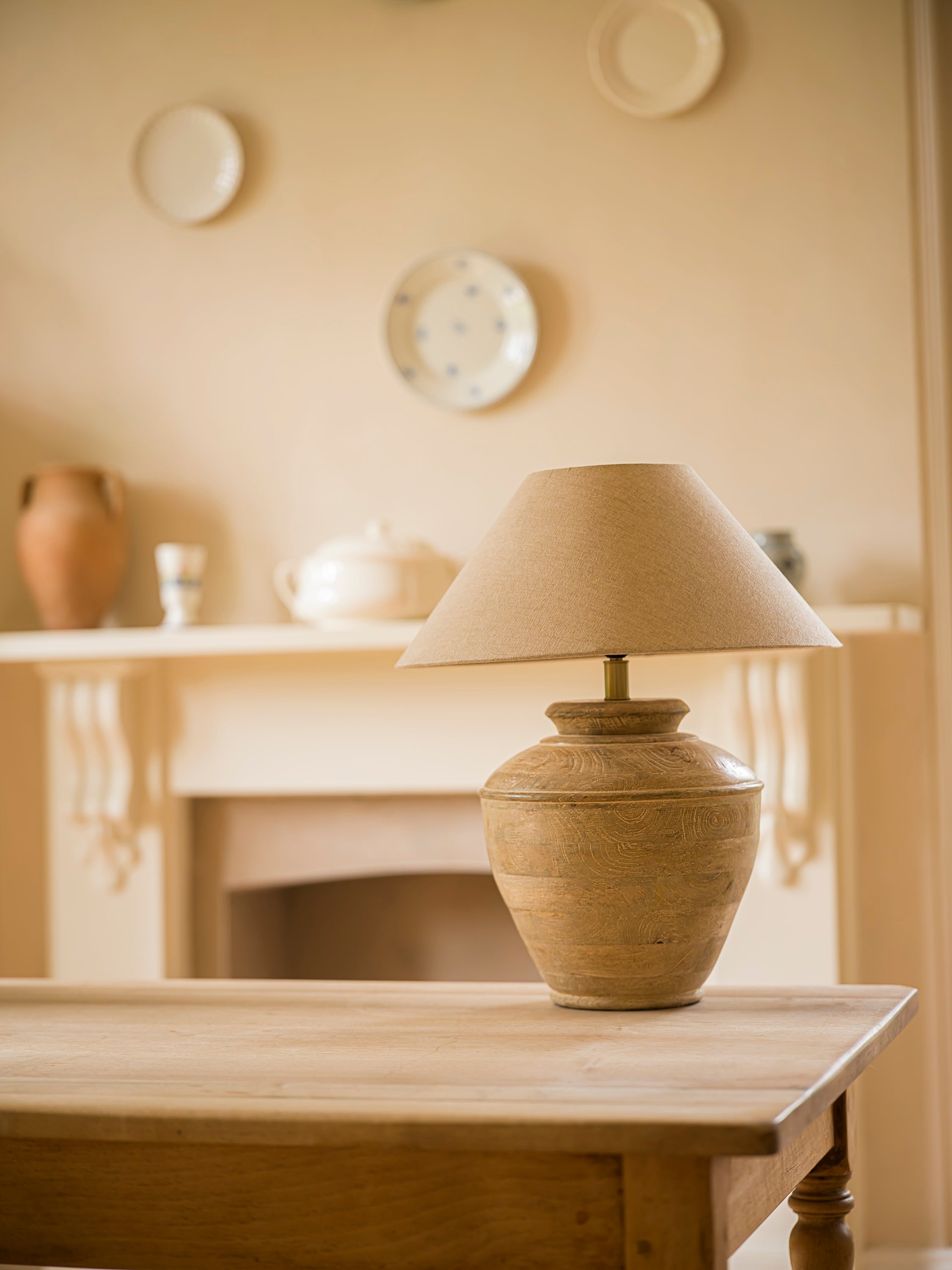 The Burford Turned Lamp - Large curated home decor piece by Parkminster Living