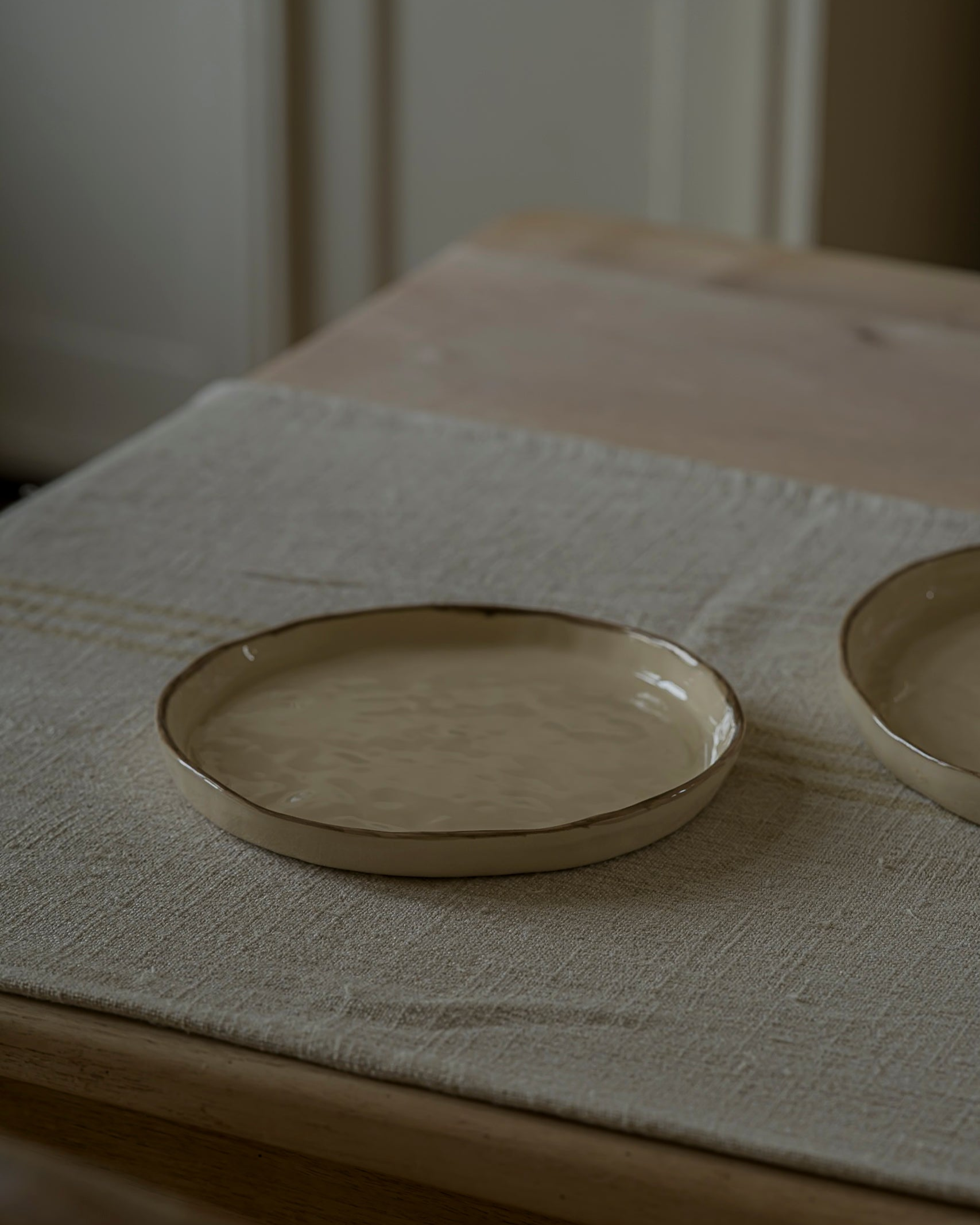 The Porto Side Plate - Taupe curated home decor piece by Parkminster Living