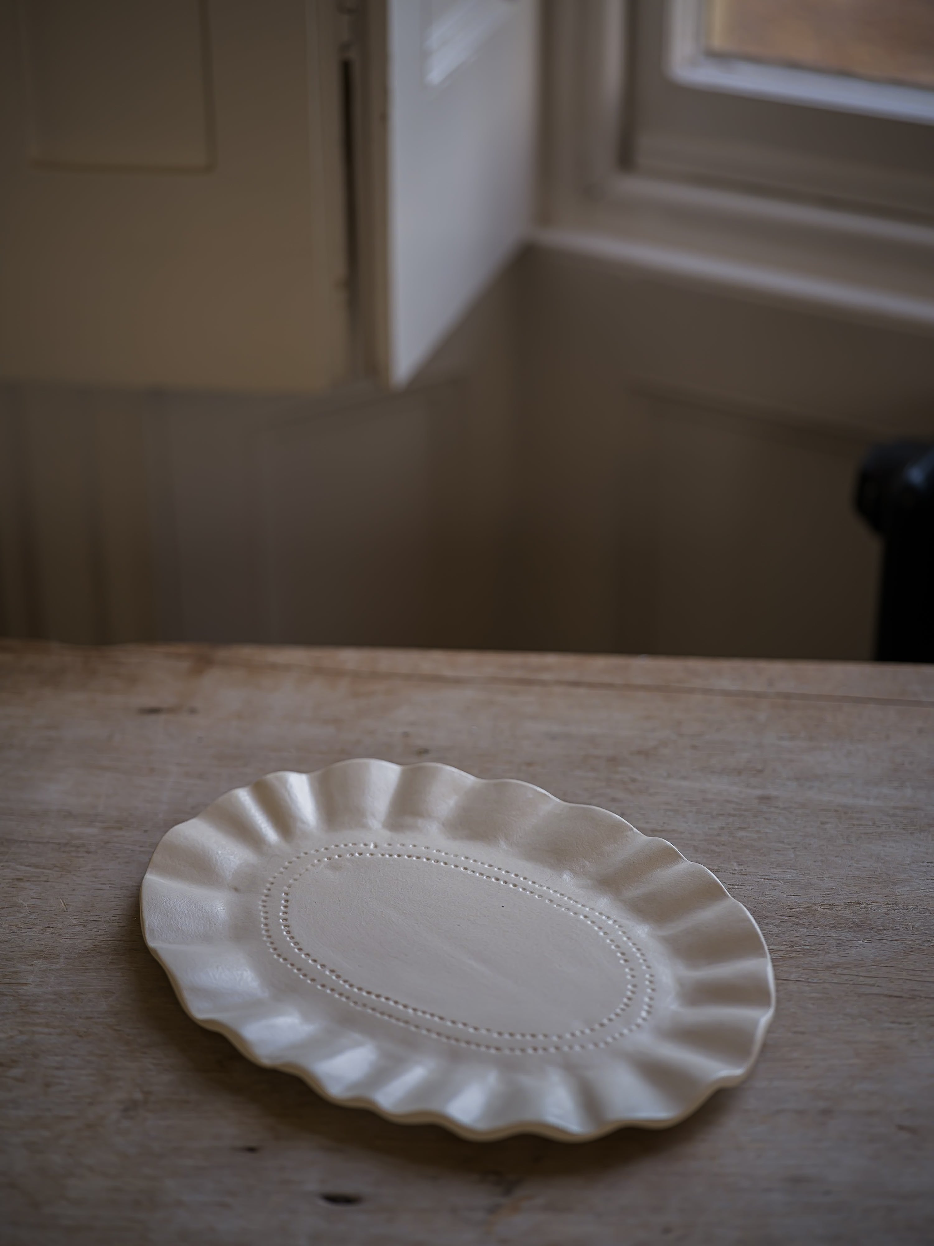 The Studio Frilly Oval Platter curated home decor piece by Parkminster Living