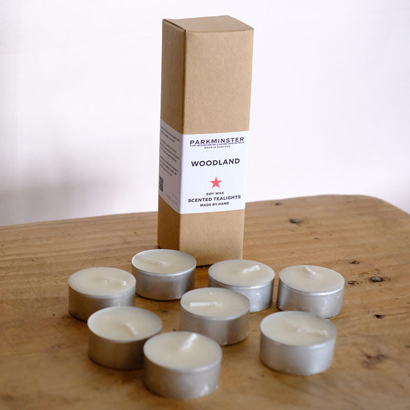 WOODLAND | Soy Wax Tealights x8