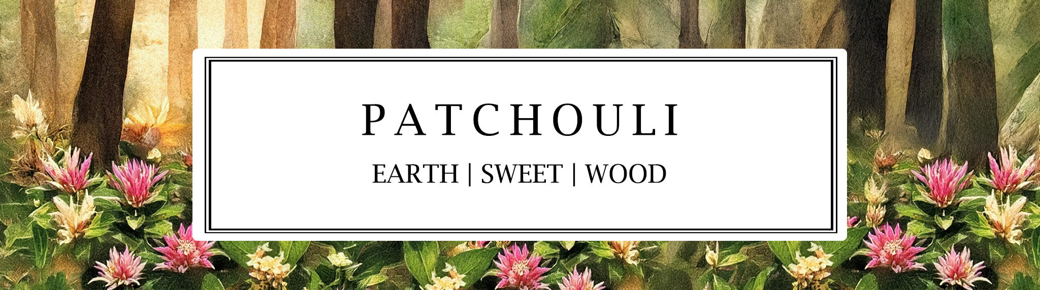 A rich, earthy Patchouli fragrance made with 100% essential oils. Deep, musky, and grounding, this natural home fragrance creates a warm and balanced atmosphere. Available in Scented Candles and Diffusers.
