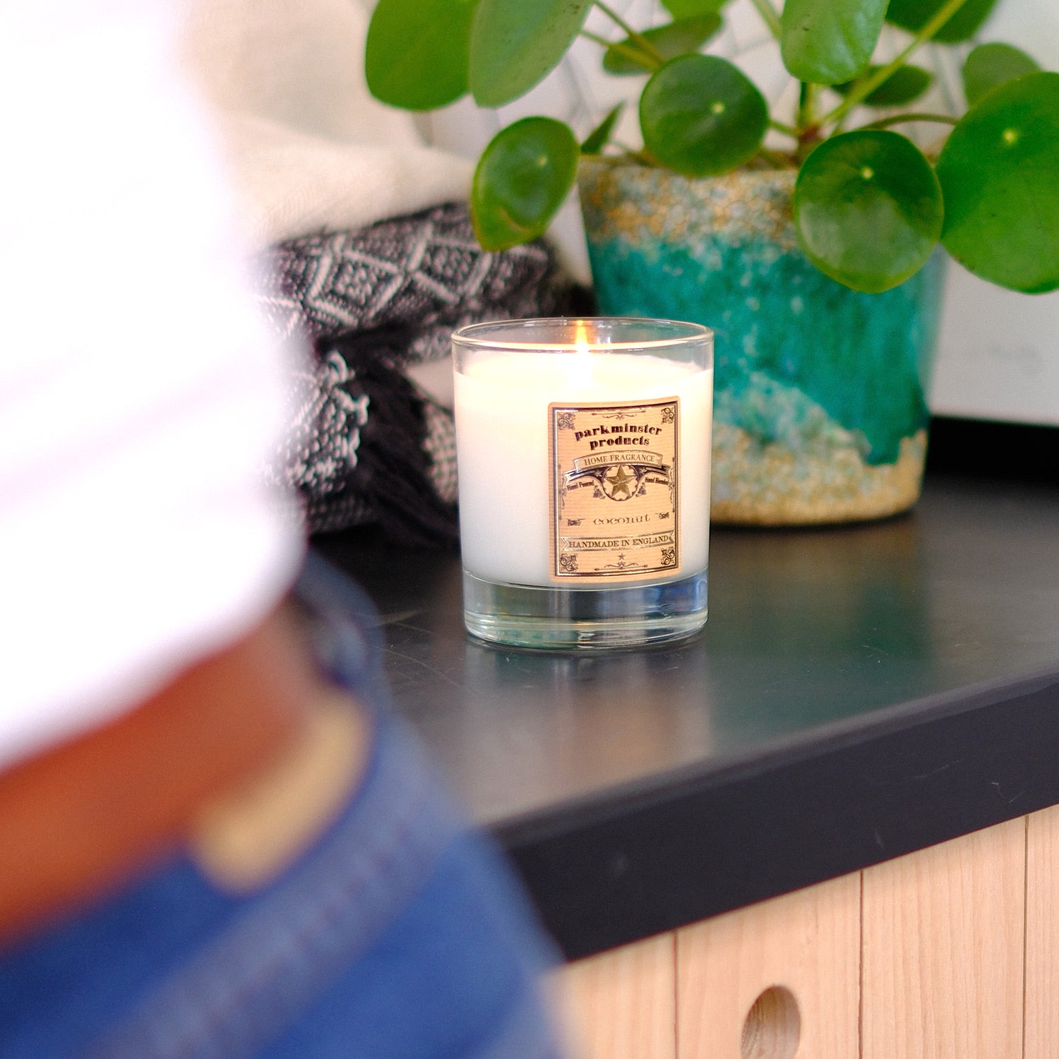 Parkminster's large votive soy wax candles, handcrafted with a unique coconut fragrance, created in our Cornish workshop by skilled artisans.