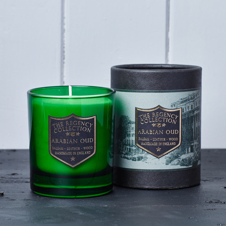 Arabian Oud Scented Candle - Regency Collection - Beautifully Scented Candles, Reed Diffusers for your home or office - Parkminster