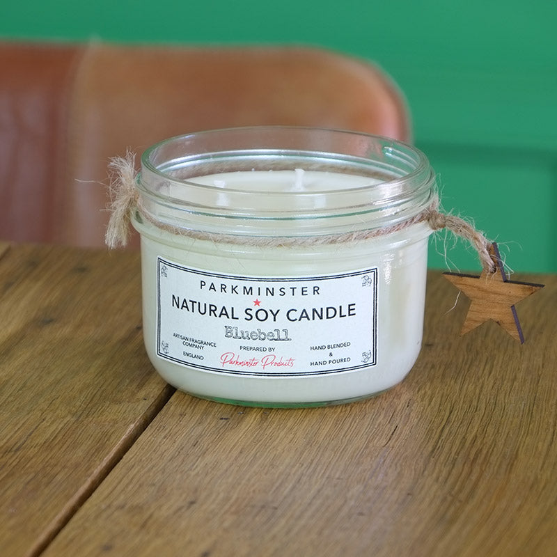 Bluebell Scented - Vintage Star Jar Candle - 280g / 9.8oz ℮