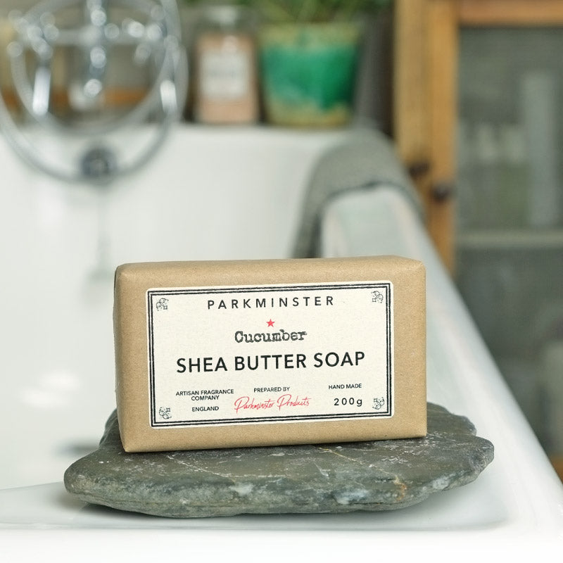Cucumber Scented Bath Soap with Shea Butter by Parkminster - Bath Products & Home Fragrance Company