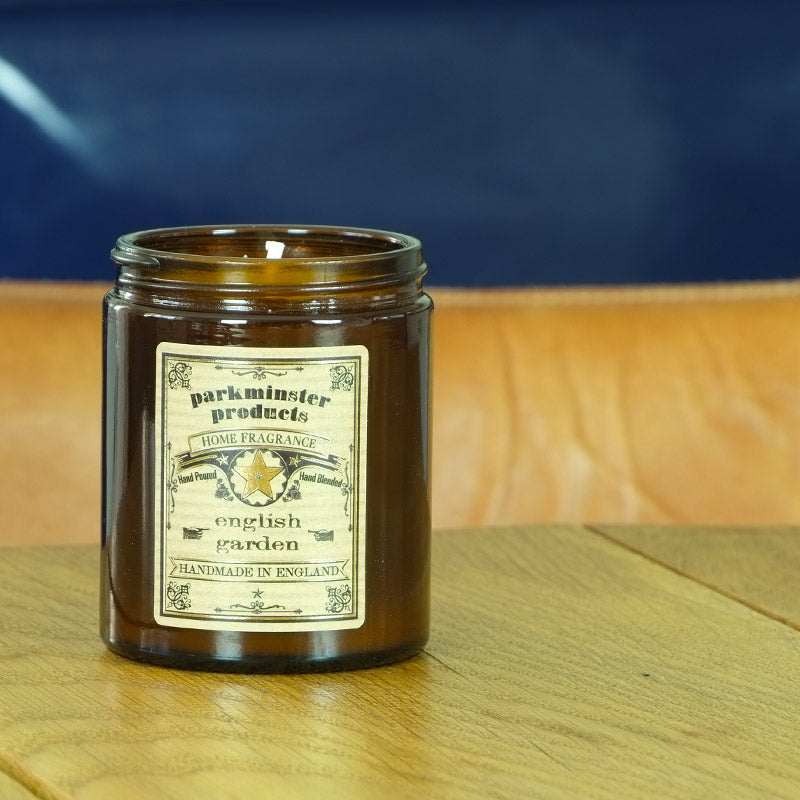 English Garden Scented Jar Candle 180g - Parkminster Home Fragrance Company - Made in England