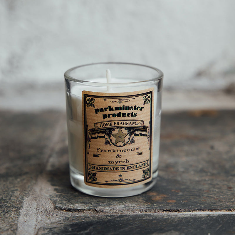 Votive Candle - Frankincense & Myrrh - 90g / 3 oz ℮ - Parkminster Products - Beautifully Scented Candles & Reed Diffusers for the Home