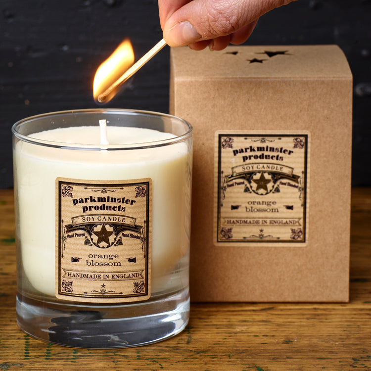 Large Votive Candle - Orange Blossom - 300g / 11 oz ℮ - Parkminster Products - Beautifully Scented Candles & Reed Diffusers for the Home