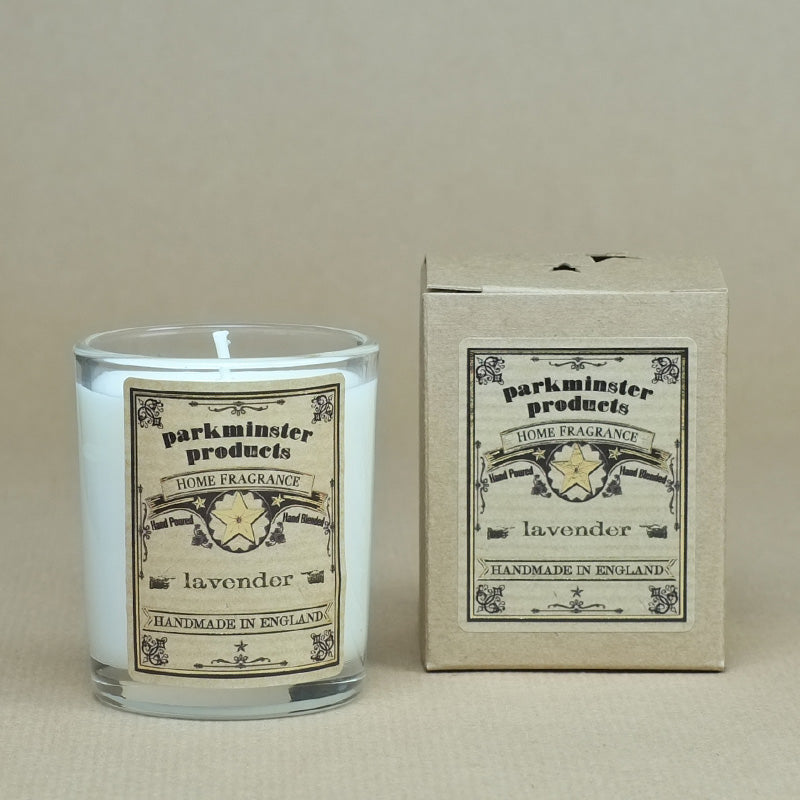Lavender Essential Oil Soy Wax Candle 90g - Parkminster Home Fragrance Company 100% Essential Oil