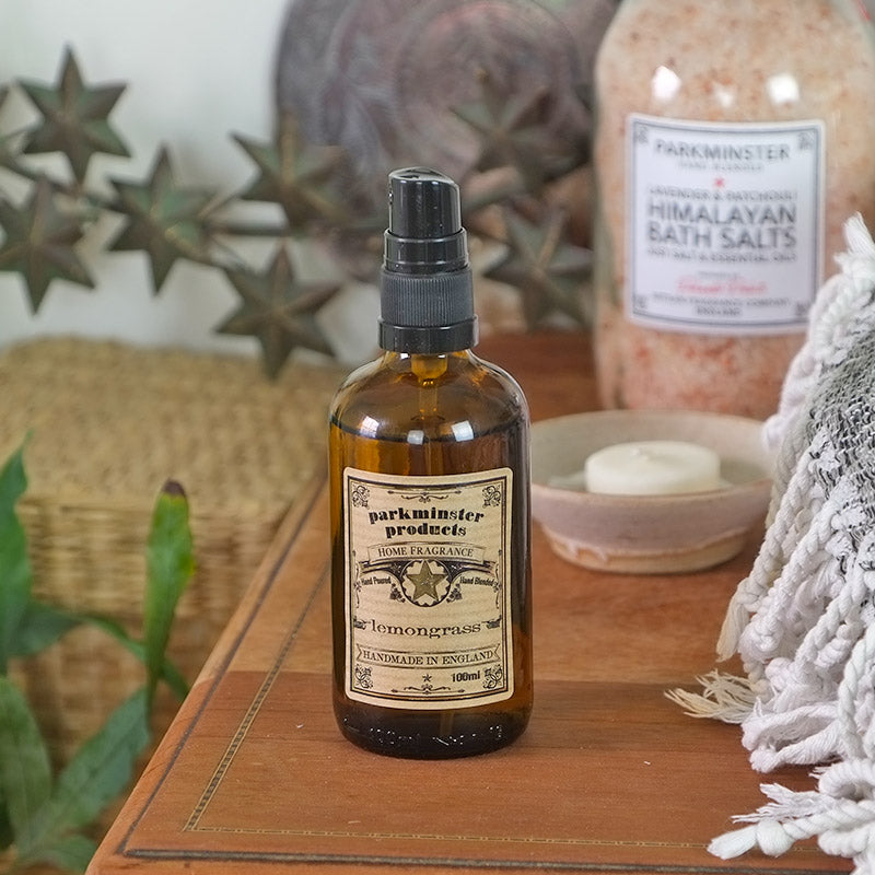 Lemongrass - Room Spray - 100ml / 3.3 fl oz ℮ - Parkminster Products - Beautifully Scented Candles & Reed Diffusers for the Home