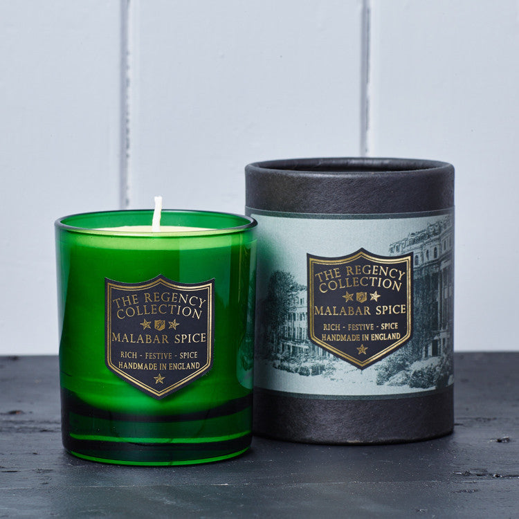 Malabar Spice Scented Candle - Regency Collection - Beautifully Scented Candles, Reed Diffusers for your home or office - Parkminster