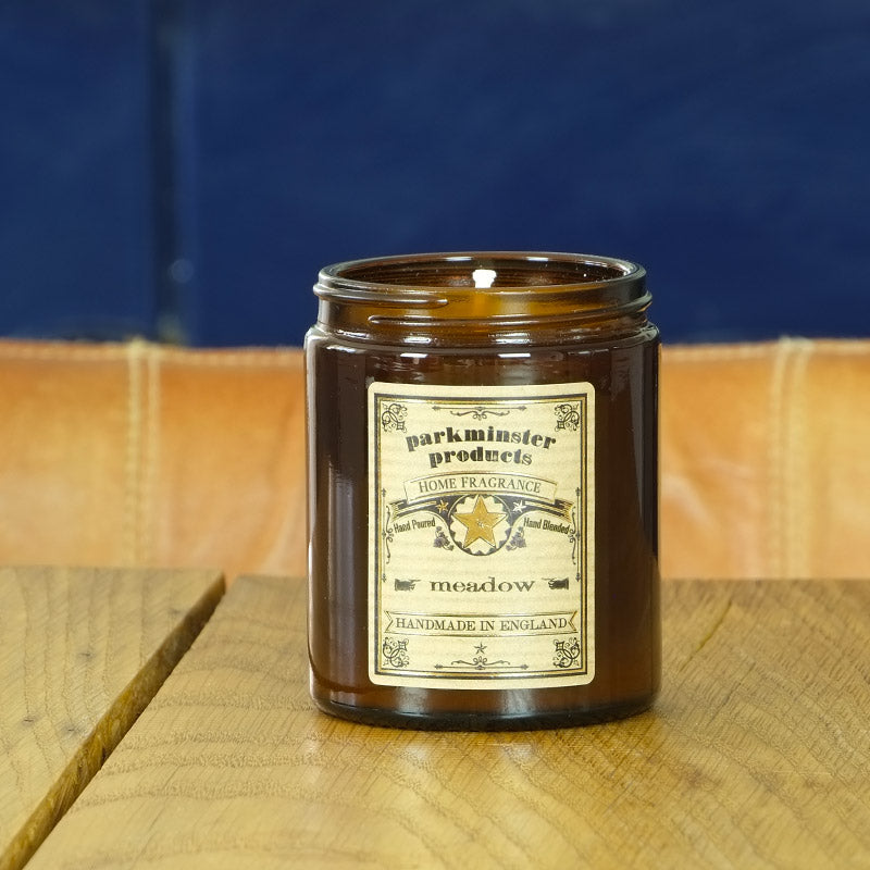 Meadow Scented Jar Candle 180g - Parkminster Home Fragrance Company - Made in England