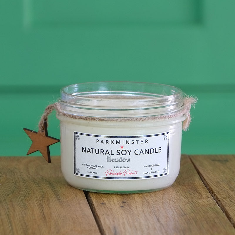 Spring Meadow Scented Candle by Parkminster Candle Company - 280g Jar Candle