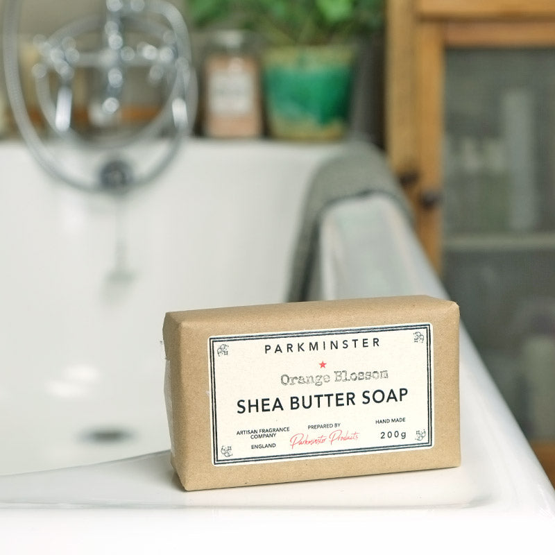 Orange Blossom Scented Bath Soap with Shea Butter by Parkminster - Bath Products & Home Fragrance Company