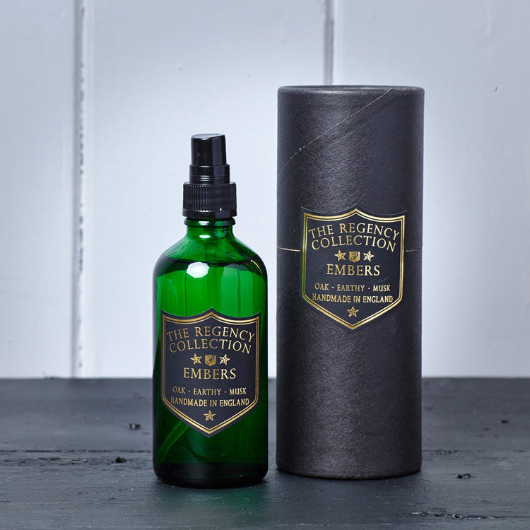 Embers Room Spray - Regency Collection (100ml) - Beautifully Scented Candles, Reed Diffusers for your home or office - Parkminster