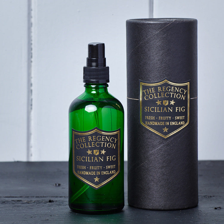 Sicilian Fig Room Spray - Regency Collection (100ml) - Beautifully Scented Candles, Reed Diffusers for your home or office - Parkminster