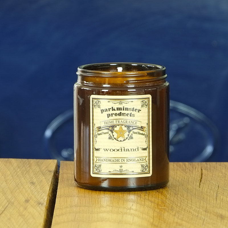 Woodland Scented Jar Candle 180g - Parkminster Home Fragrance Company - Made in England