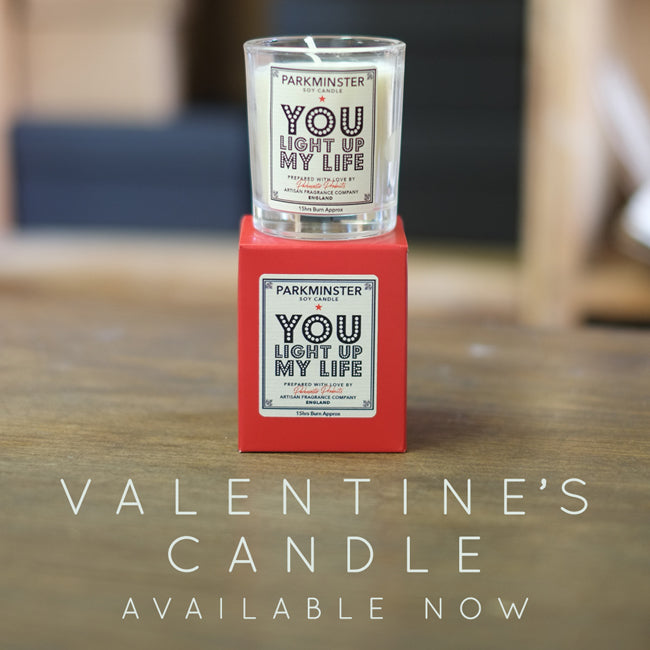 New & Exclusive - Bluebell Scented Valentines Candle Available Now