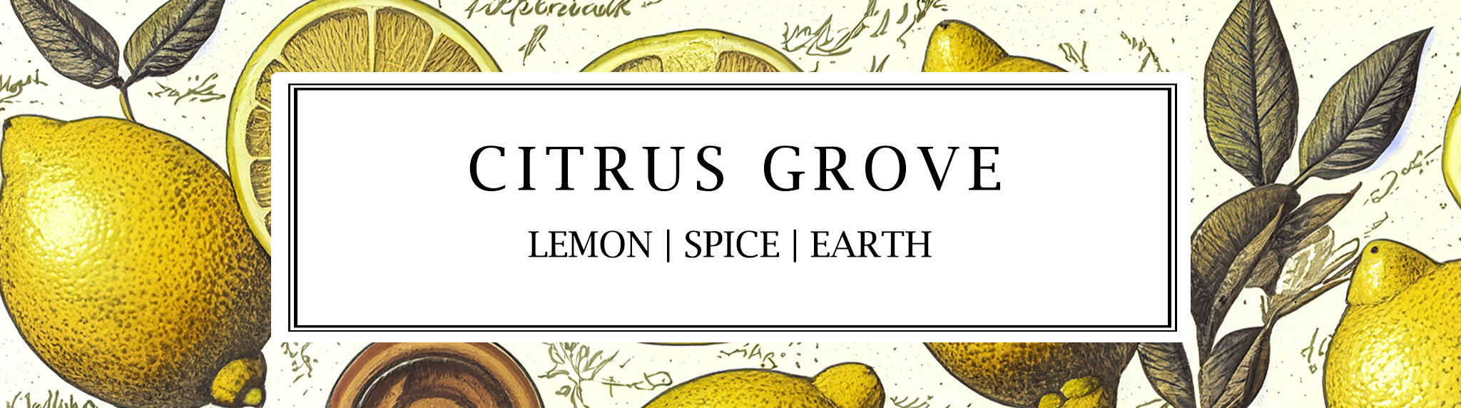 Citrus Grove fragrance from Parkminster Home Fragrance Company Made in Cornwall