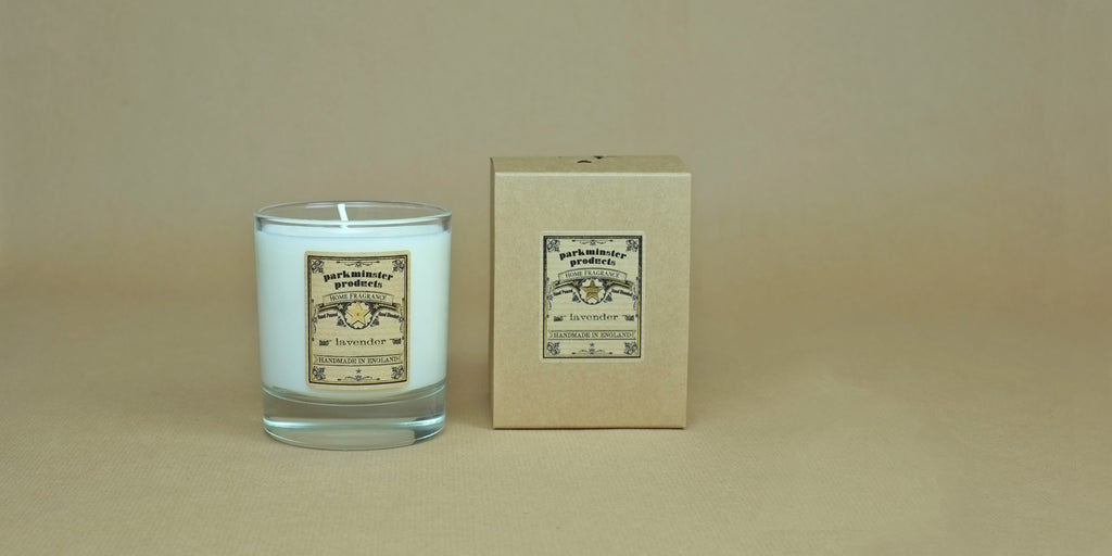 Parkminster Lavender Candles & Reed Diffusers are all made with 100% Essential Oils & Plant based waxes and bases