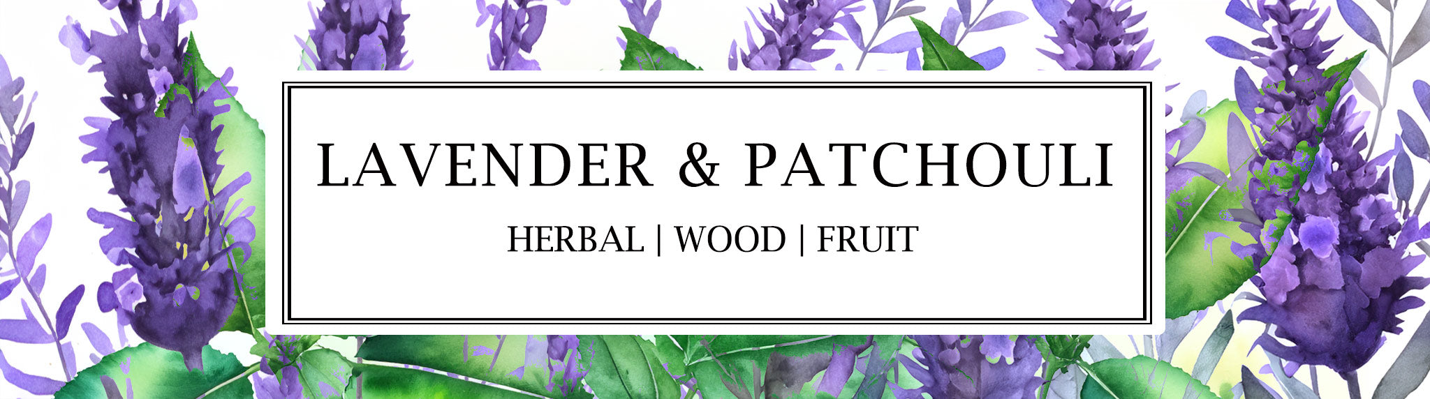 Parkminster's Lavender and Patchouli fragrance where the warm, earthy aroma of patchouli enriched with fresh fruit-like undertones, melds seamlessly with the light, fresh floral scent of lavender.