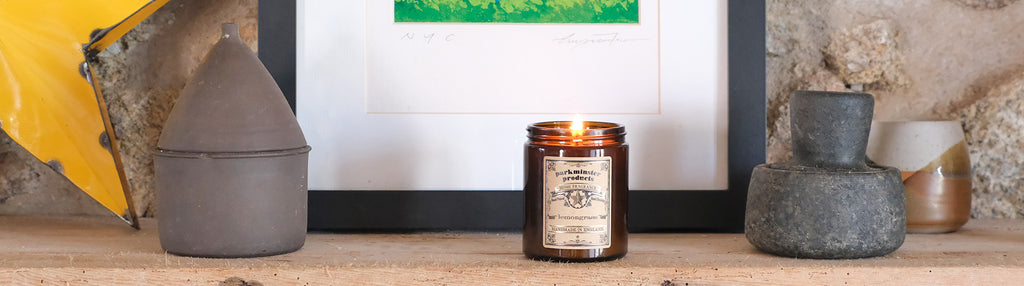 Apothecary Jar Candle 180g - Parkminster Home Fragrance Company - Made in England