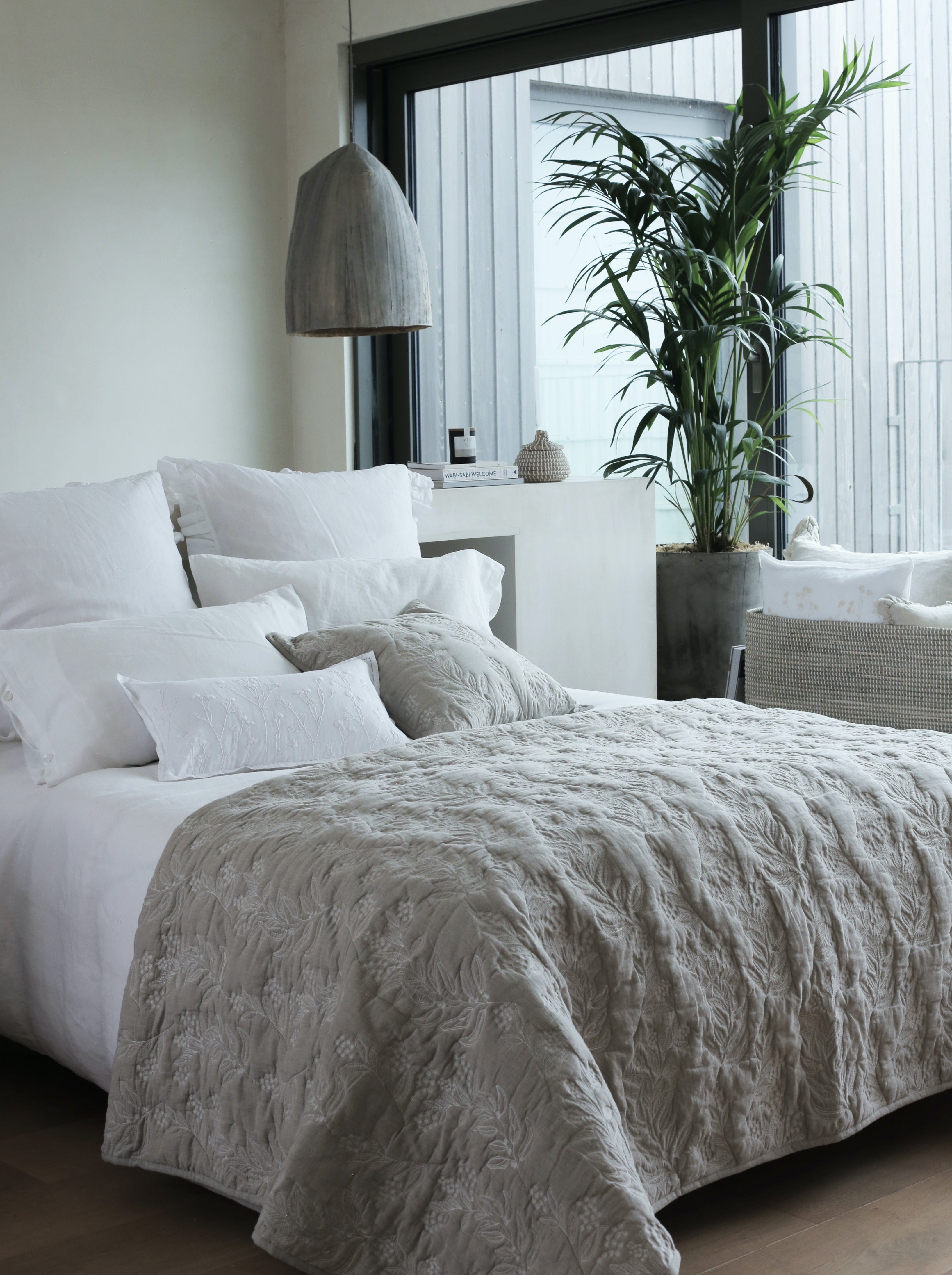 The Carbis Bay Cushion 100x50cm Antique Cream 2 Stripe home decor piece curated by Parkminster Living