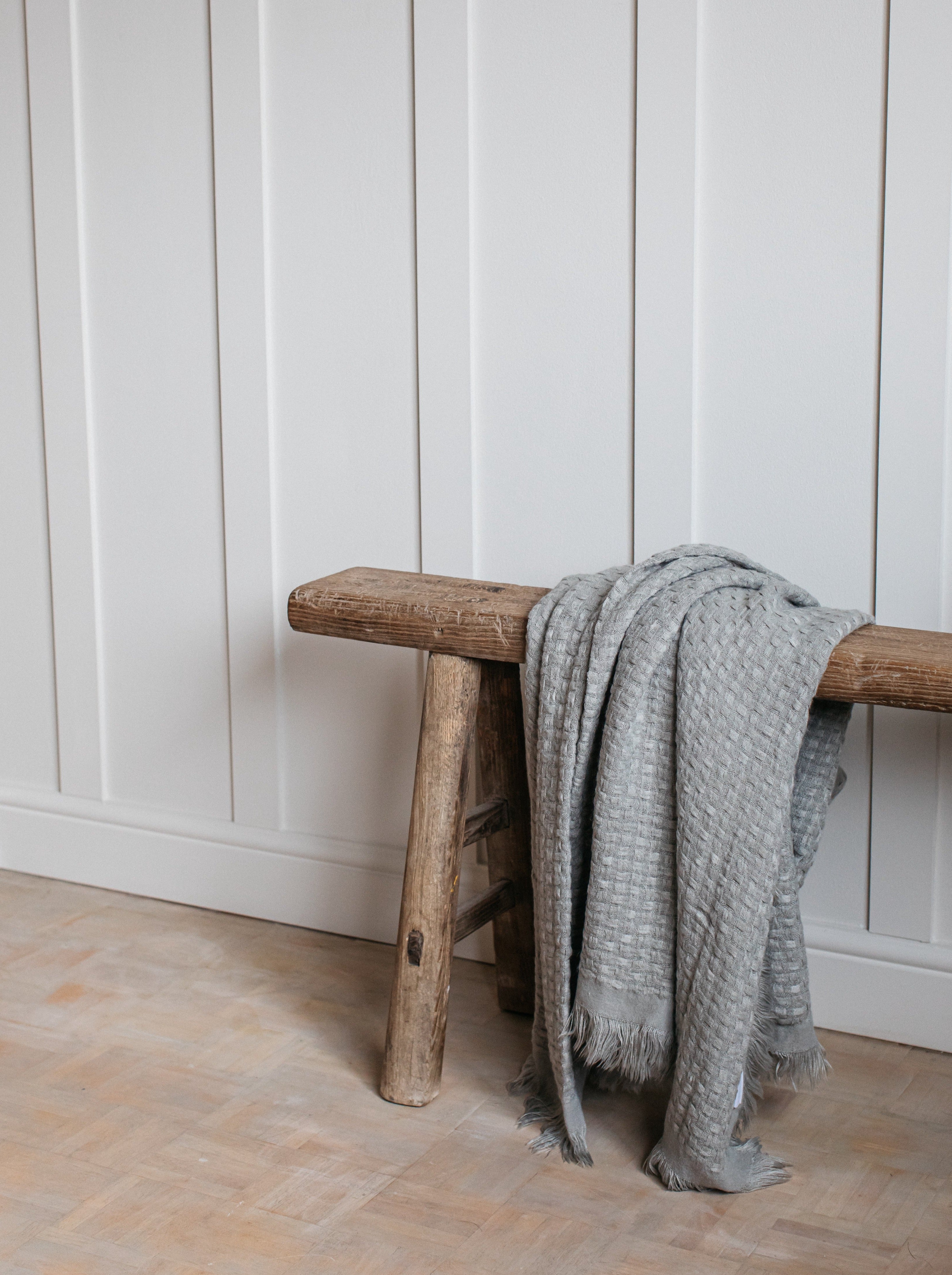 The Brighton Pavilion Bold Stripe Washed Linen Cushion Terracotta 60x60cm home decor piece curated by Parkminster Living