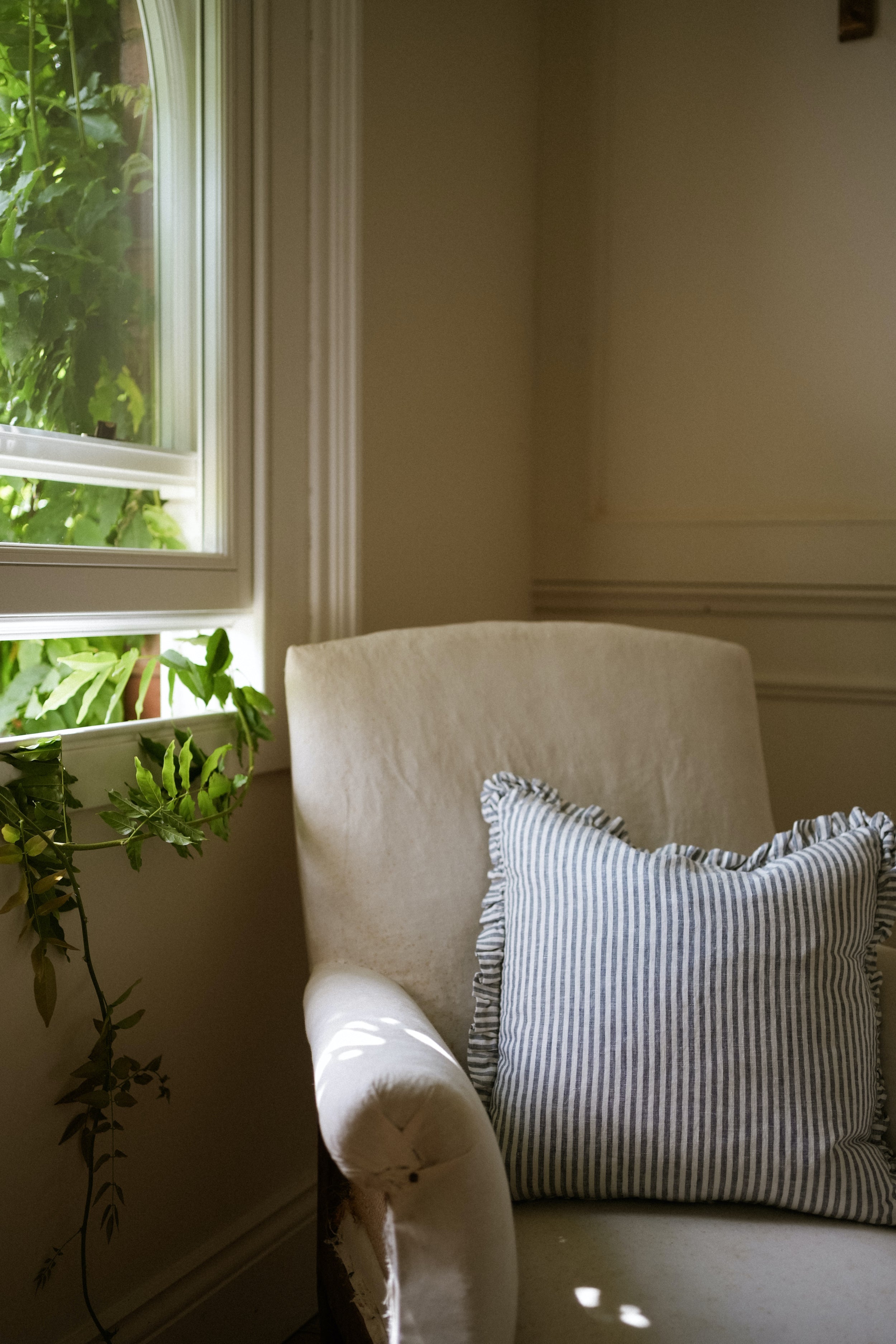 The Rustic Ruffle Napkins Set of 2 - Brick home decor piece curated by Parkminster Living