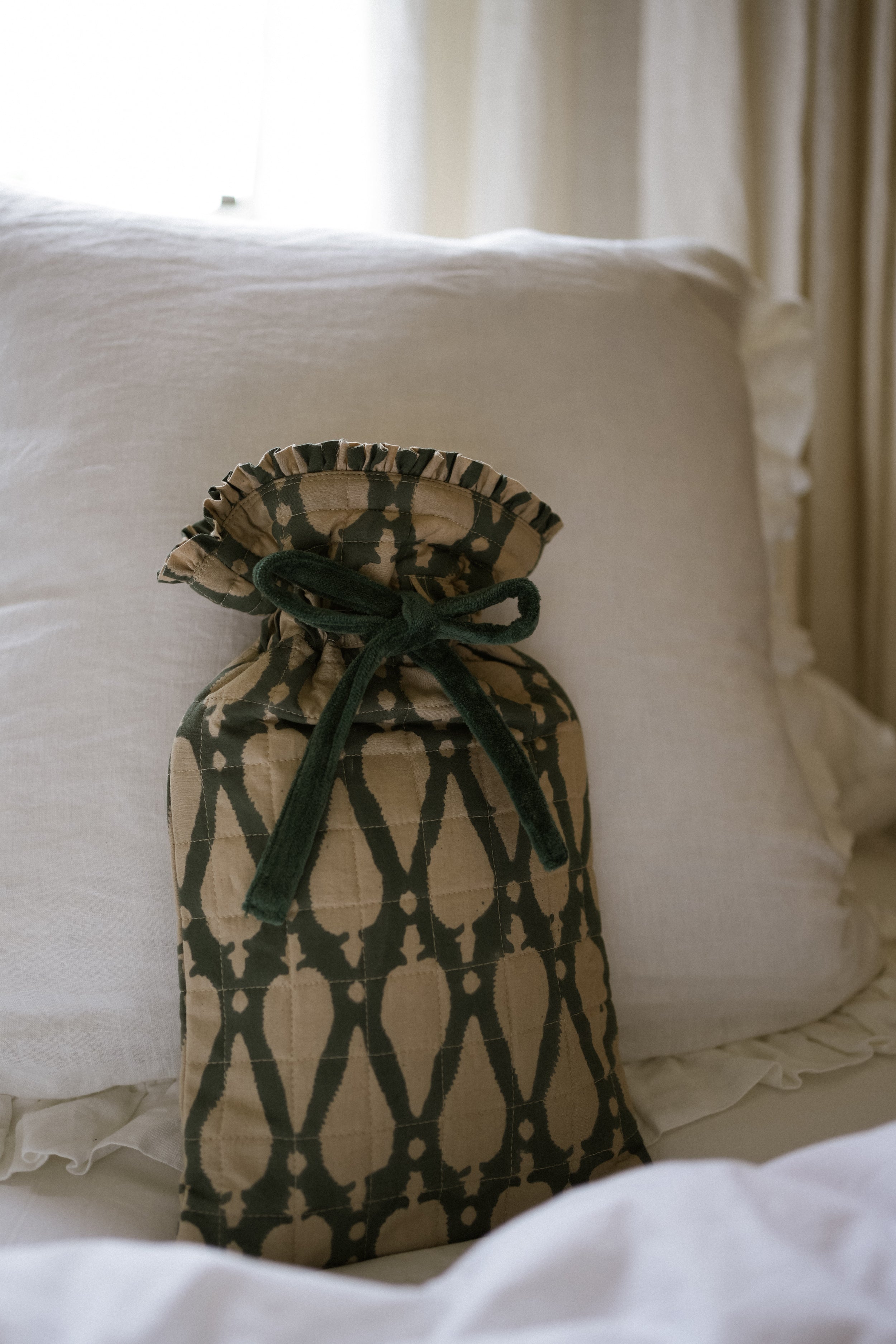 Linen & Lace Table Runner - Natural home decor piece curated by Parkminster Living