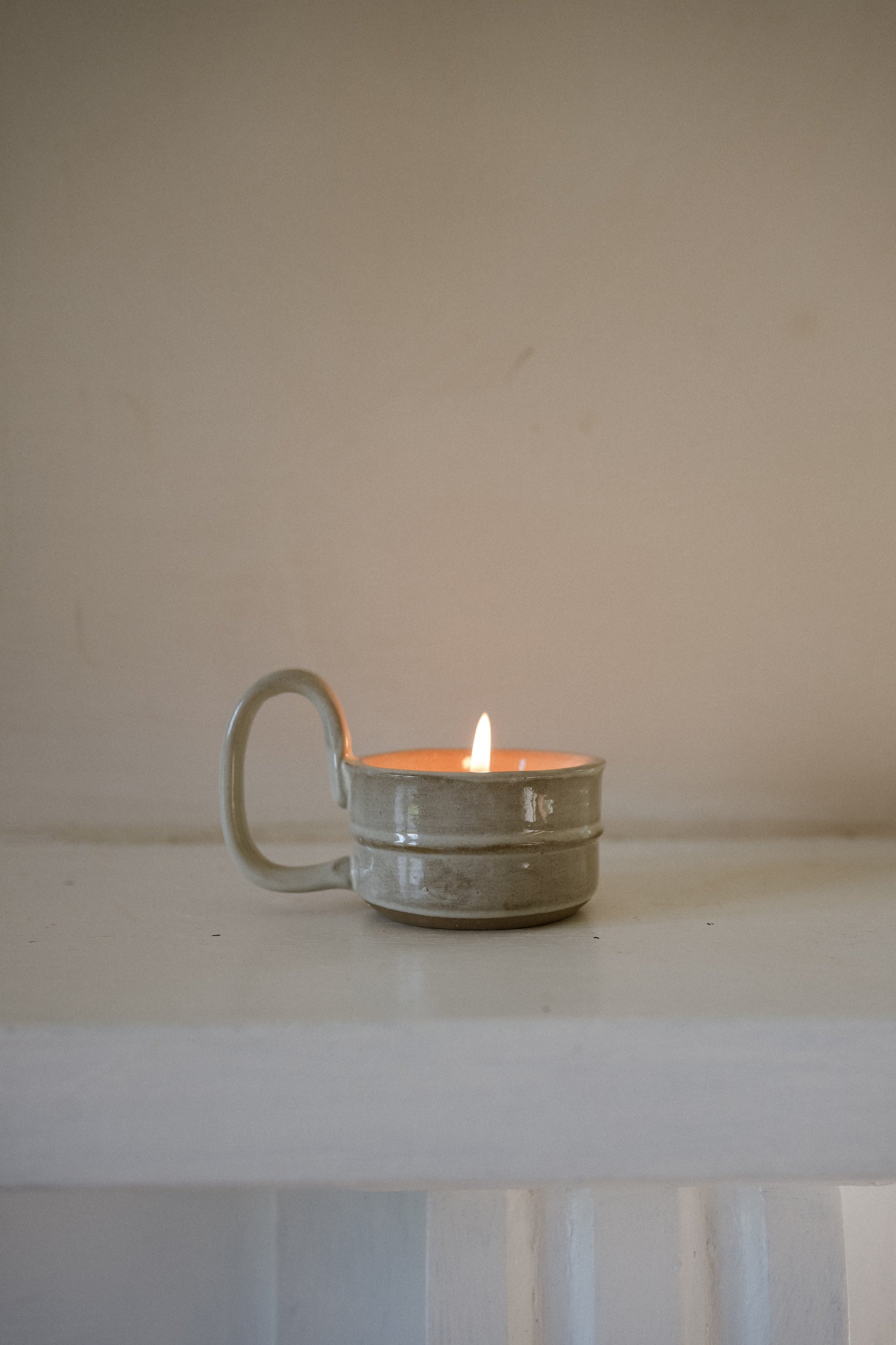 Studio Pottery Coaster - Cow Parsley home decor piece curated by Parkminster Living