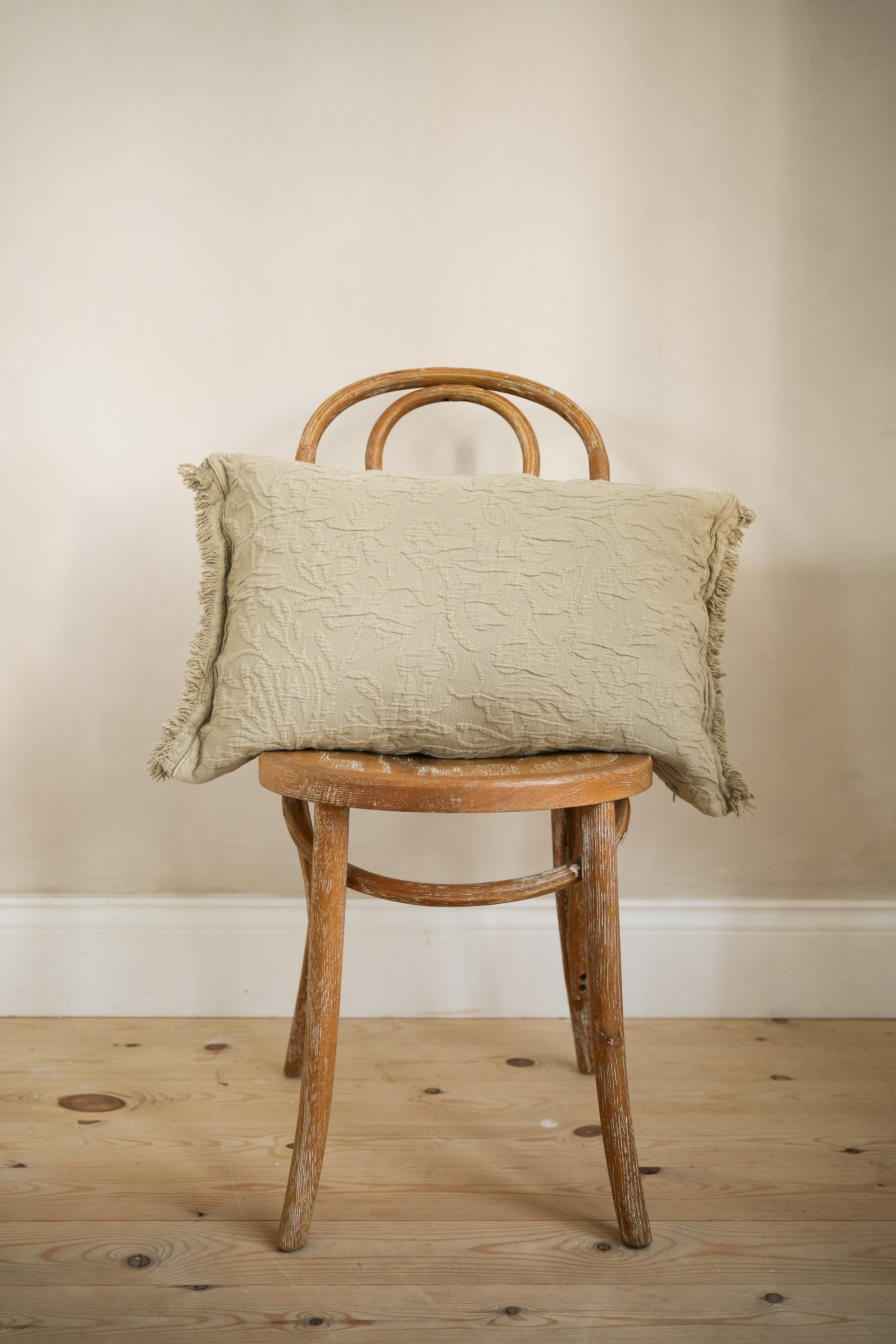 The Chatsworth Cushion - Faded Olive 40 x 60cm curated home decor piece by Parkminster Living