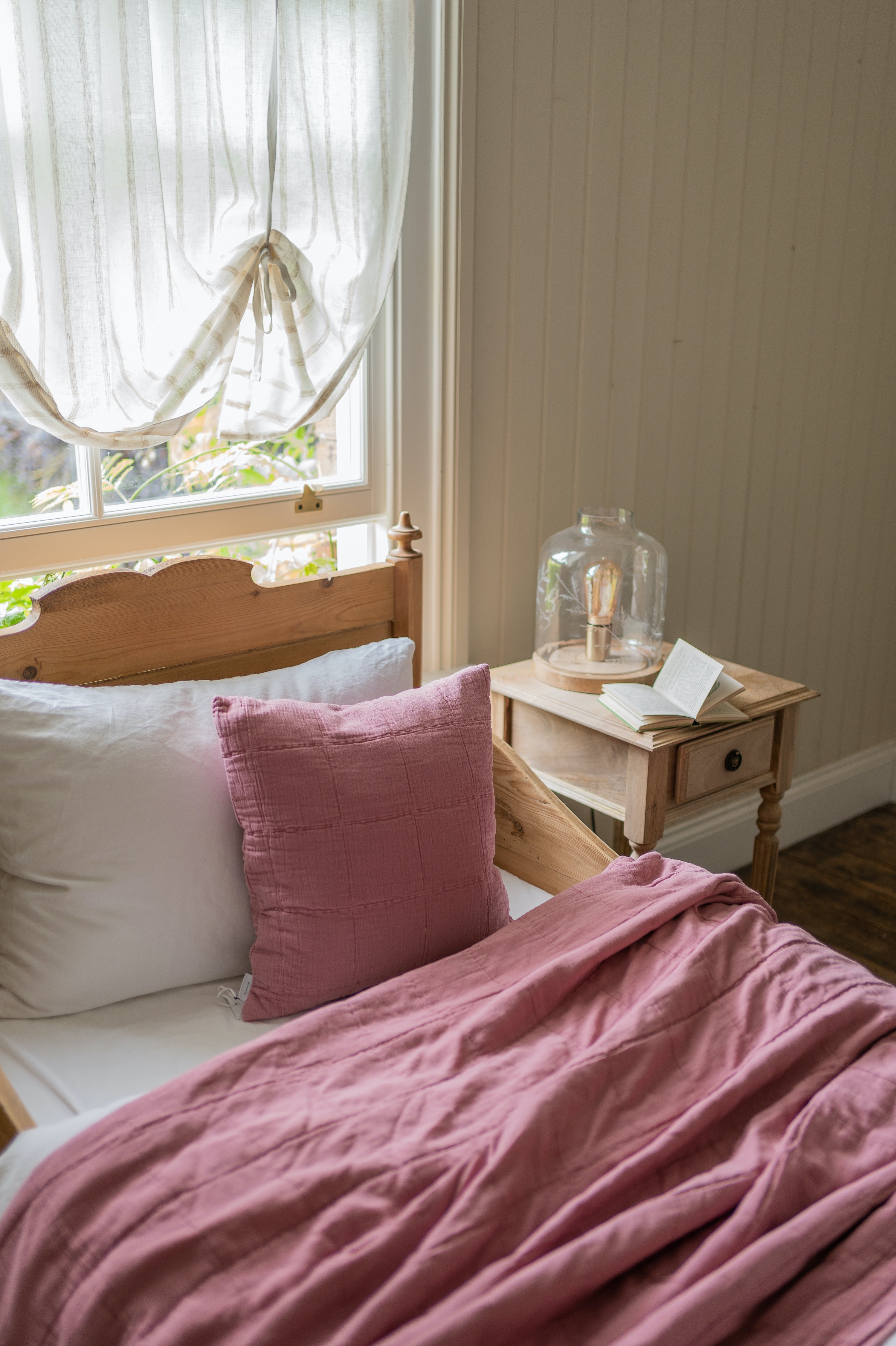 The Chatsworth Bedspread - Antique White 220 x 230cm home decor piece curated by Parkminster Living